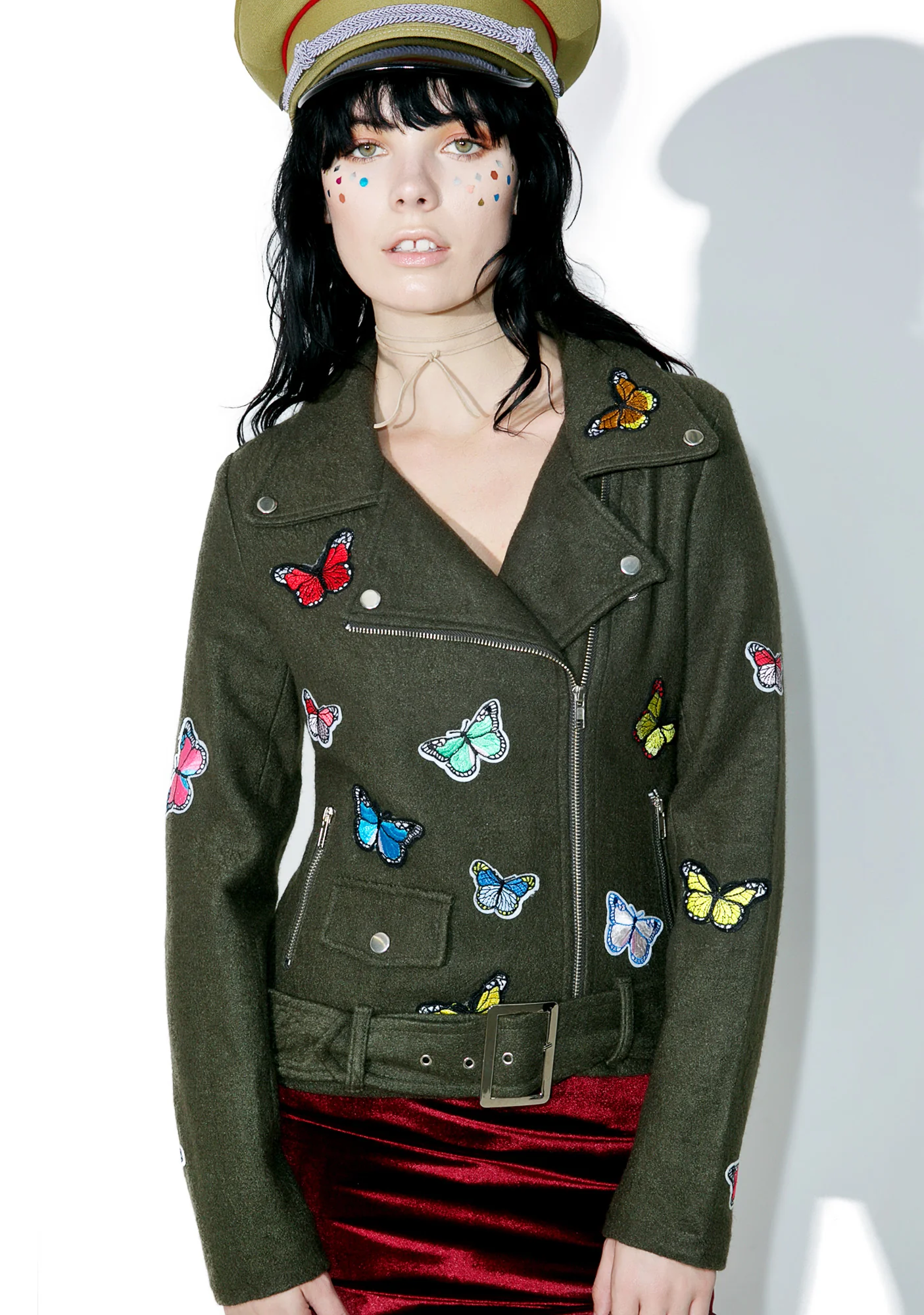 Fluttery Feelings Moto Jacket - Image 5
