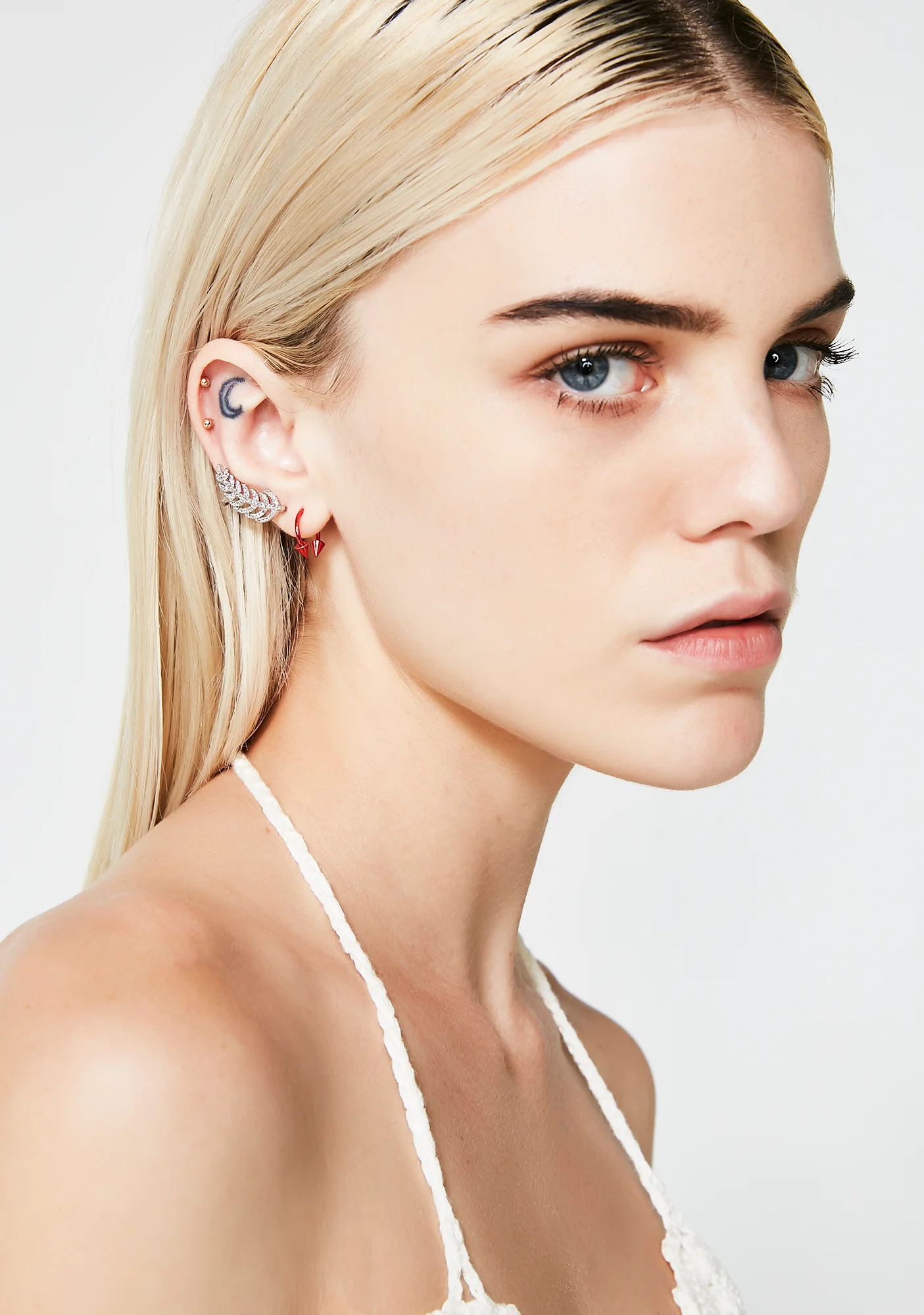 Fly By Rhinestone Ear Cuffs - Image 4