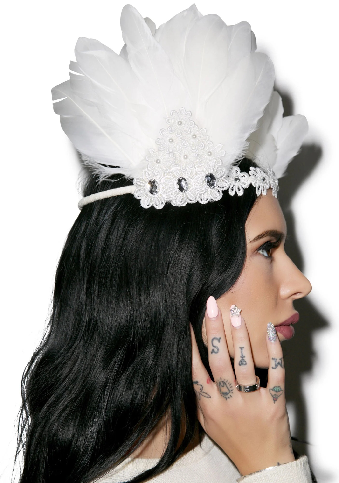 Fly Me To Heaven Headband - Black - Image 16