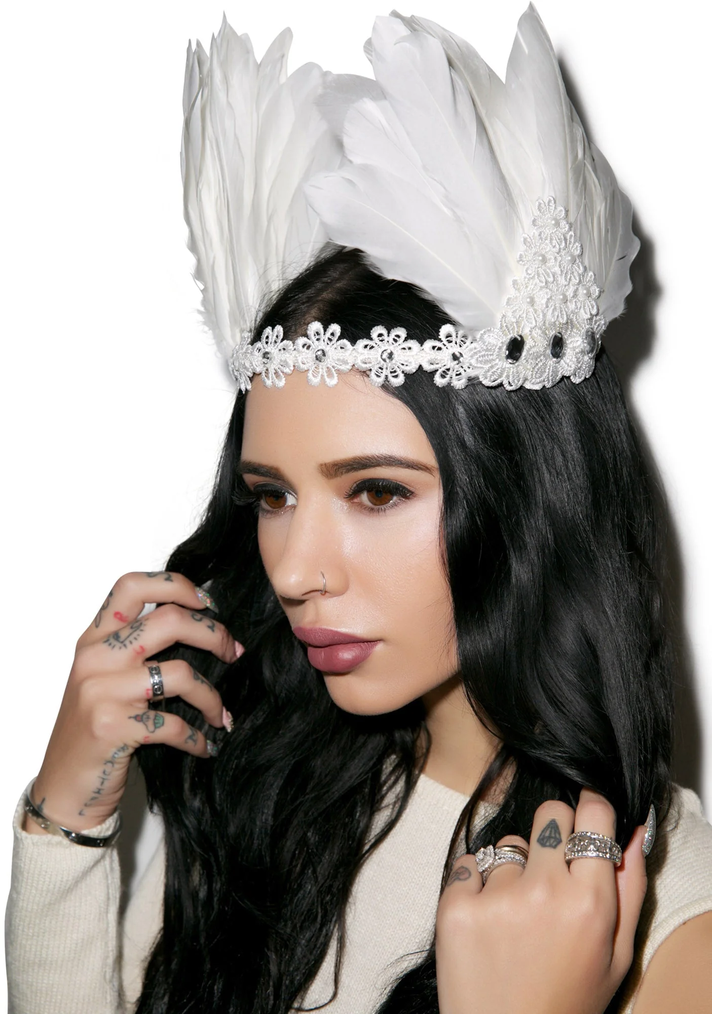 Fly Me To Heaven Headband - Black - Image 5