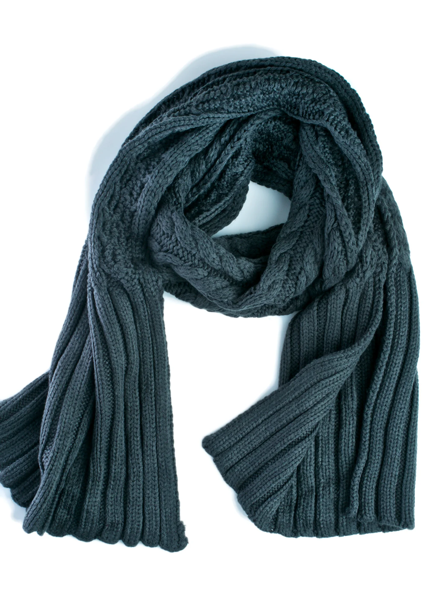 Folkstar Chunky Knit Scarf - Image 2