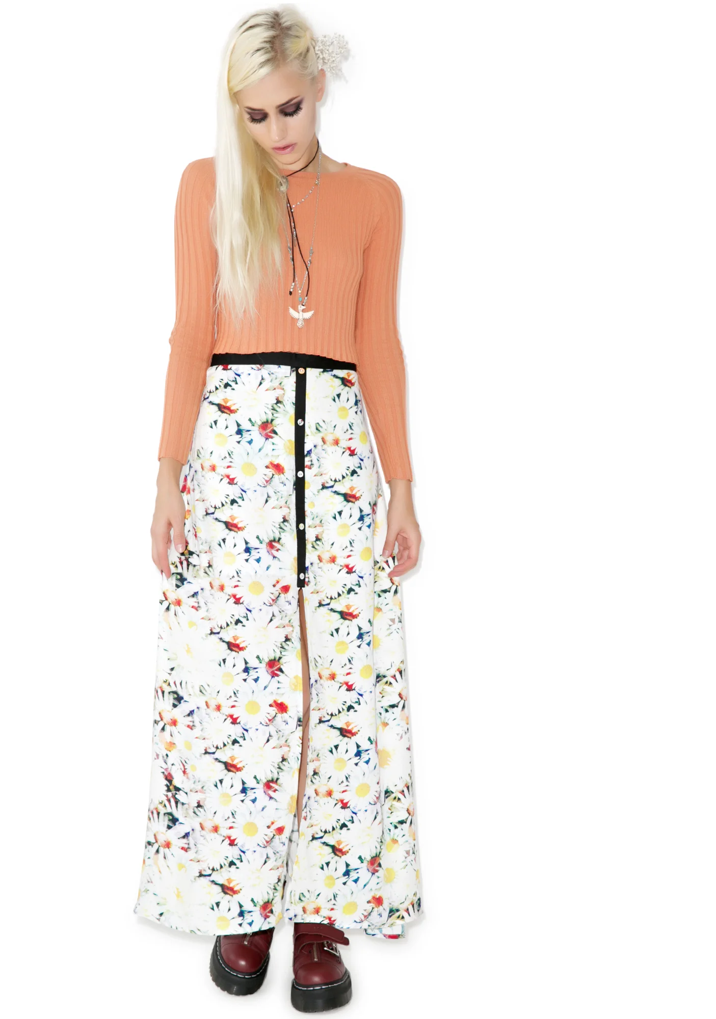 Fool For You Maxi Skirt - Image 5