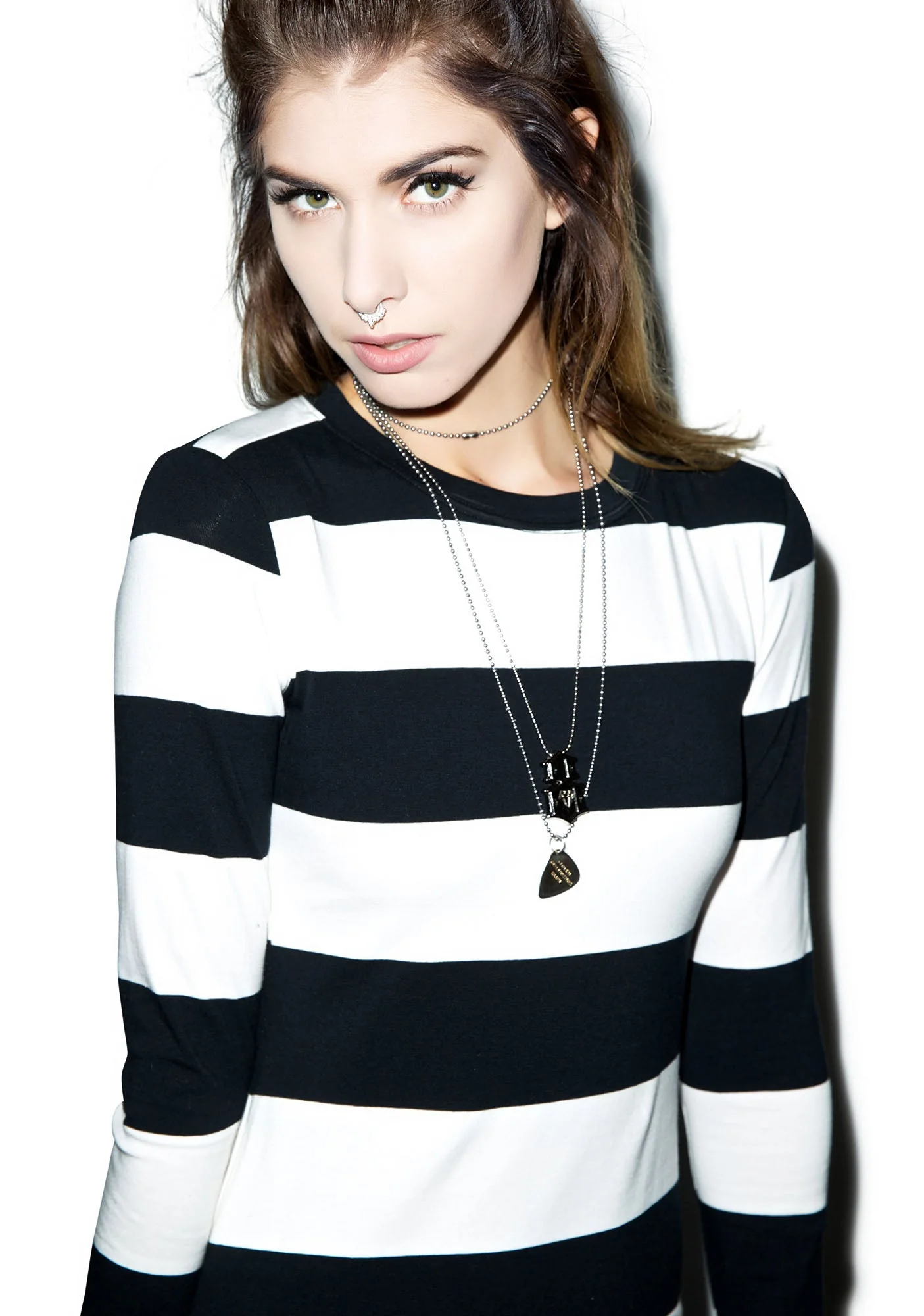 Fools Rush In Dress - Stripe - Image 3
