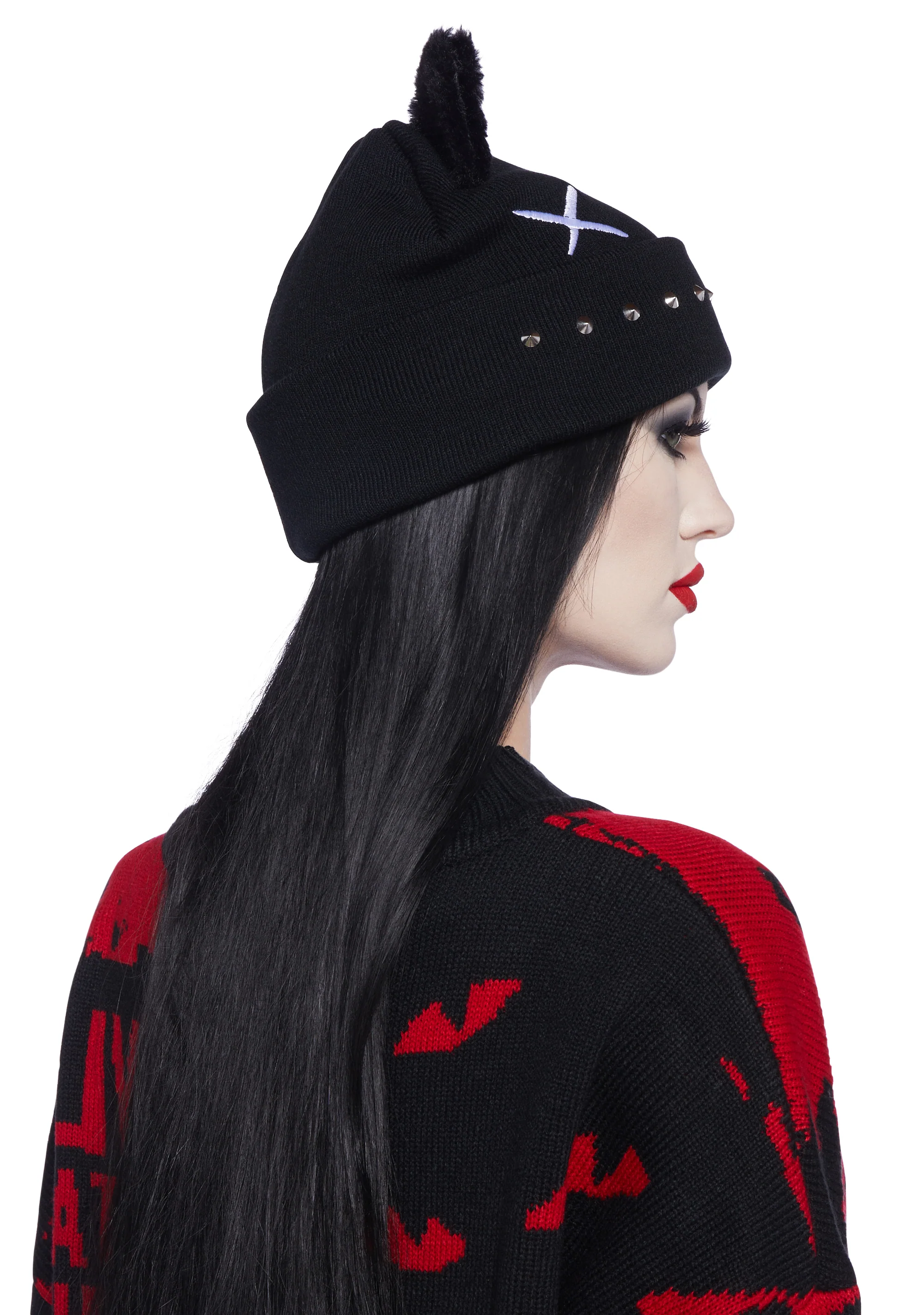 For Punk Kitties Only Beanie - Image 2
