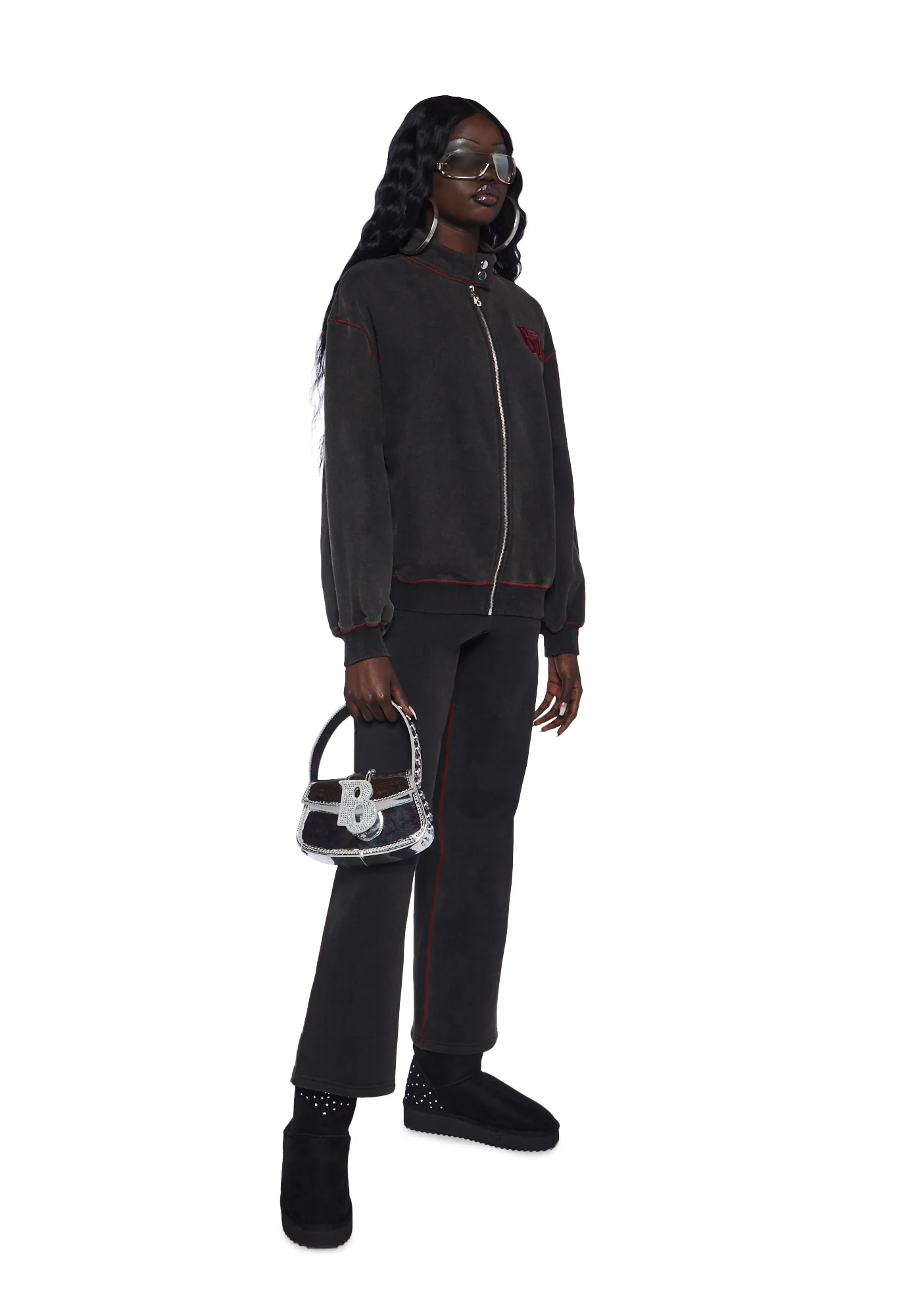 For The Record Zip-Up Hoodie - Image 2