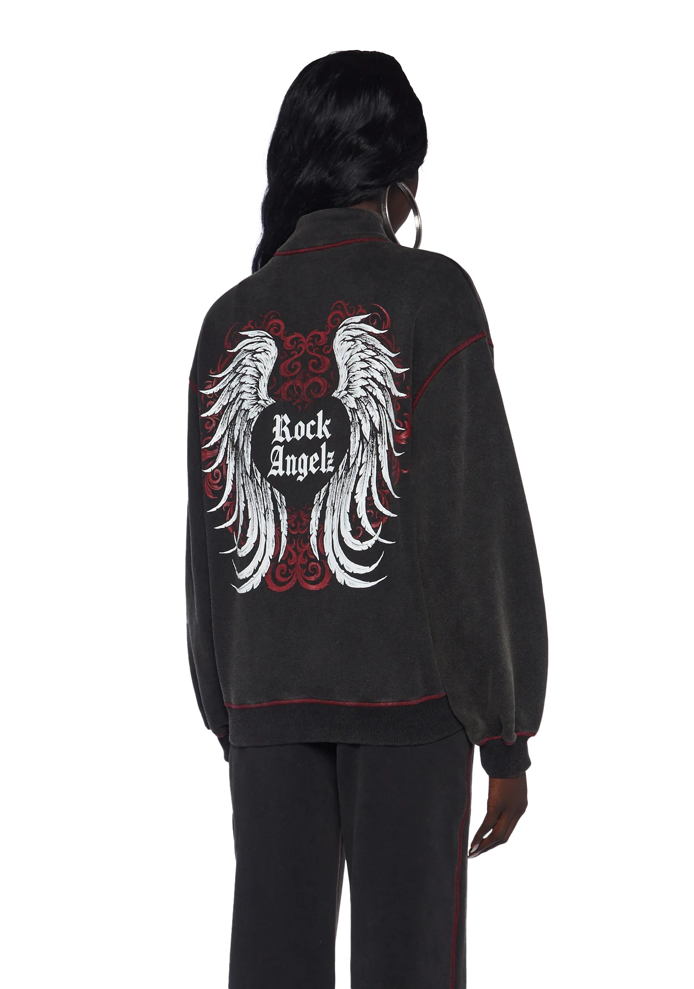 For The Record Zip-Up Hoodie - Image 4