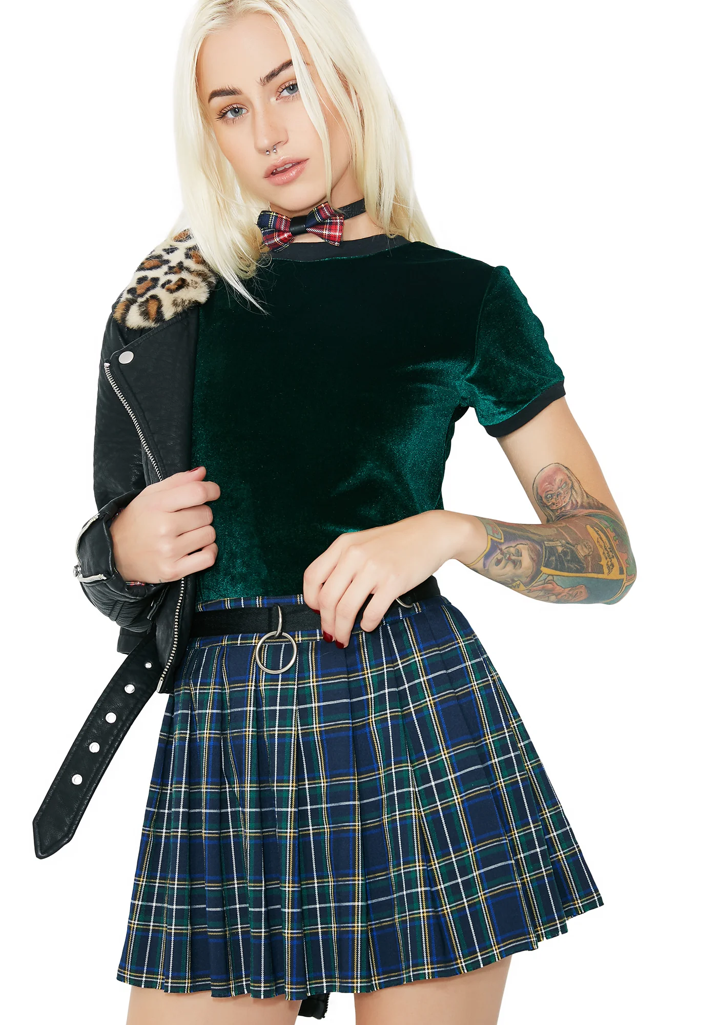 Forest Ditchin’ Class Velvet Tee - Image 2
