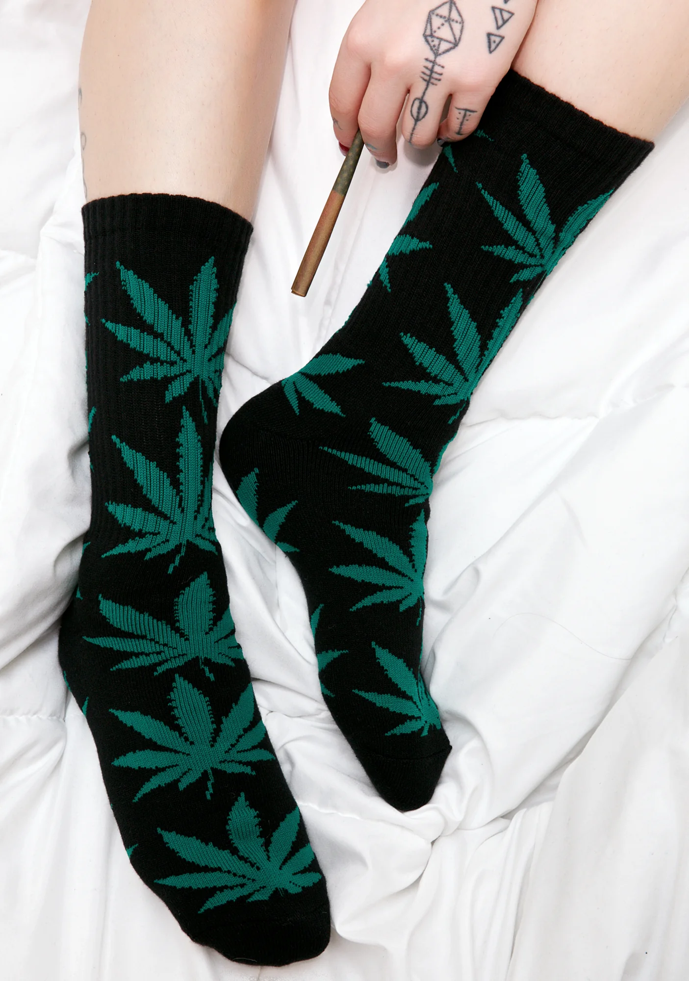 Forest Plantlife Crew Sock - Image 5