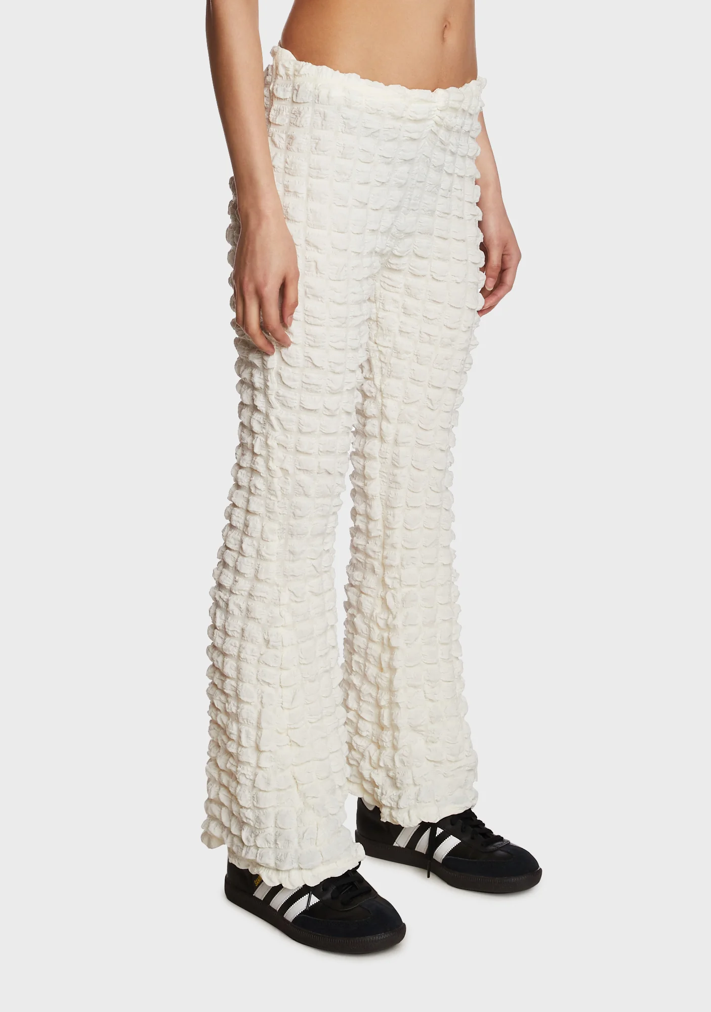 Forever Eye Roll Textured Pants - Image 3