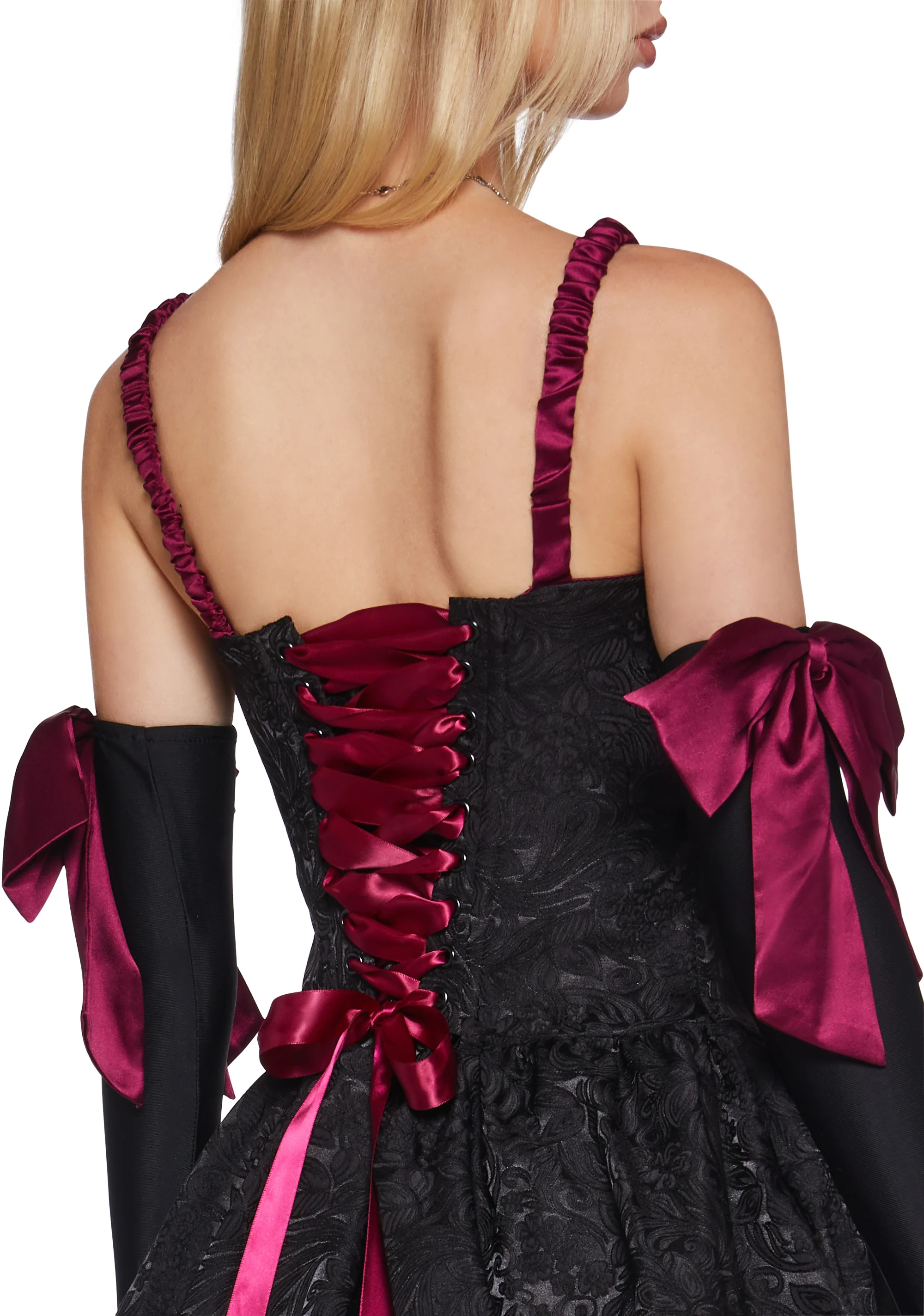 Forever Promise Mini Dress And Gloves Set - Image 6