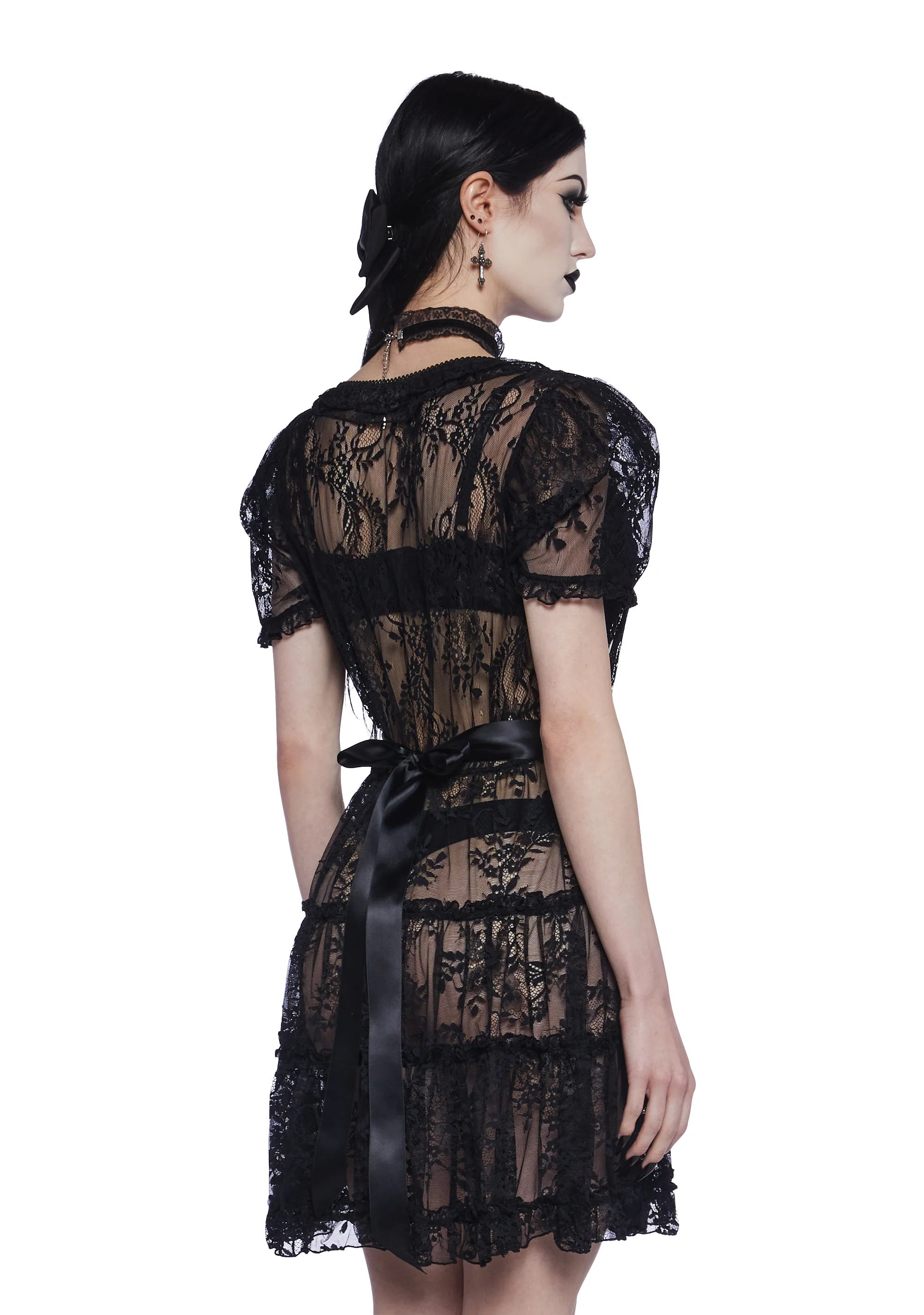 Forlorn Loveliness Mini Dress - Image 4