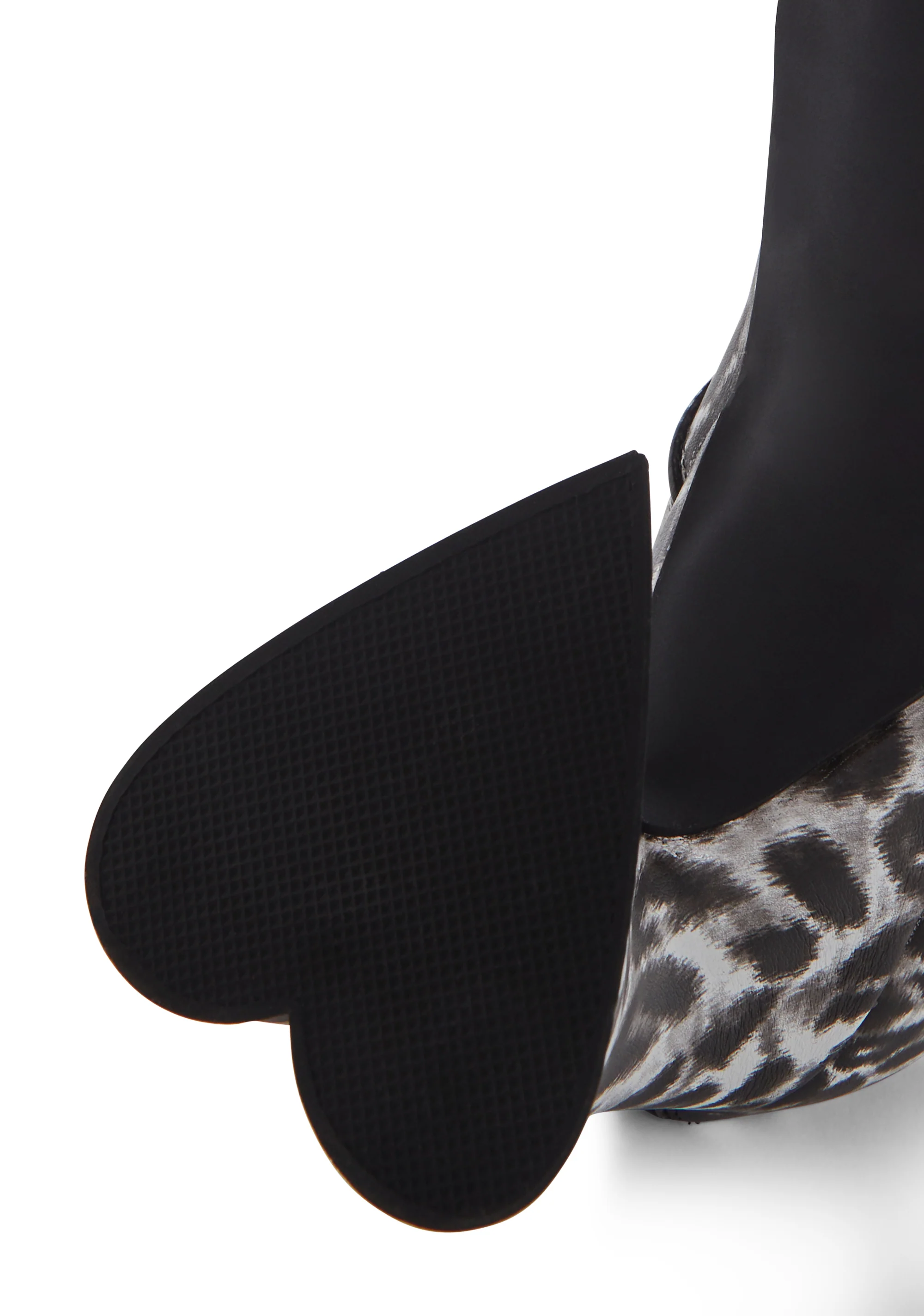 Found Leopard Heeled Booties - Image 6