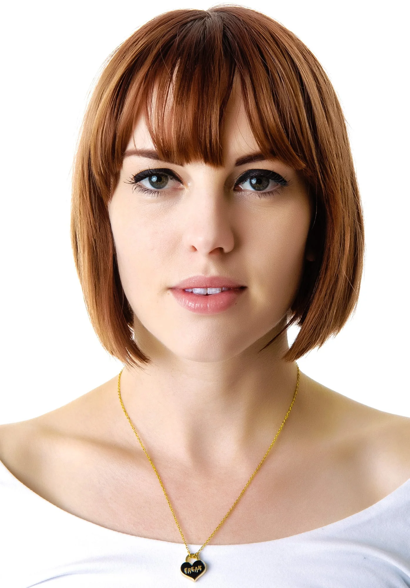 Freak Heart Necklace - Gold - Image 7