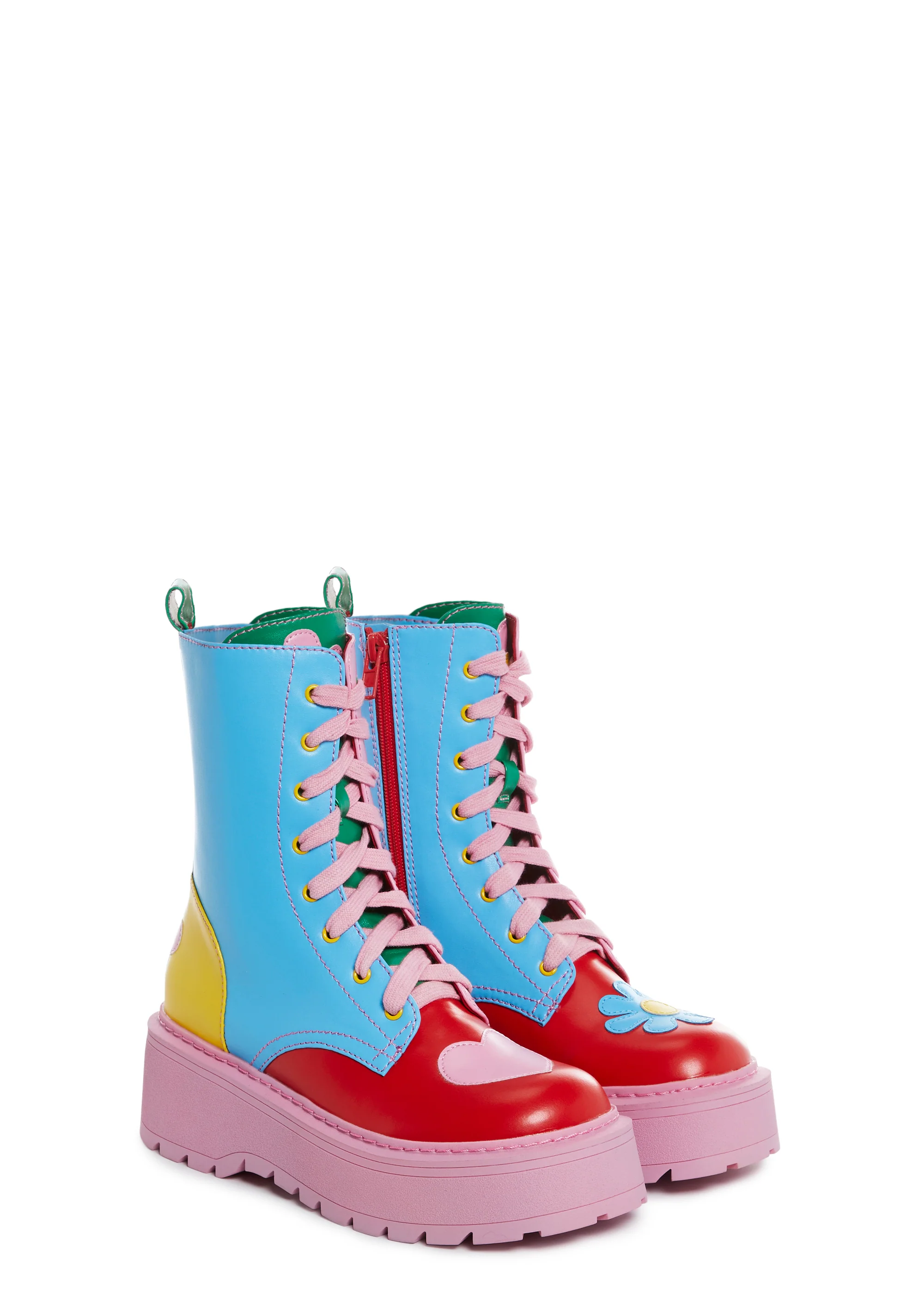 Free Luv Nation Combat Boots - Image 4