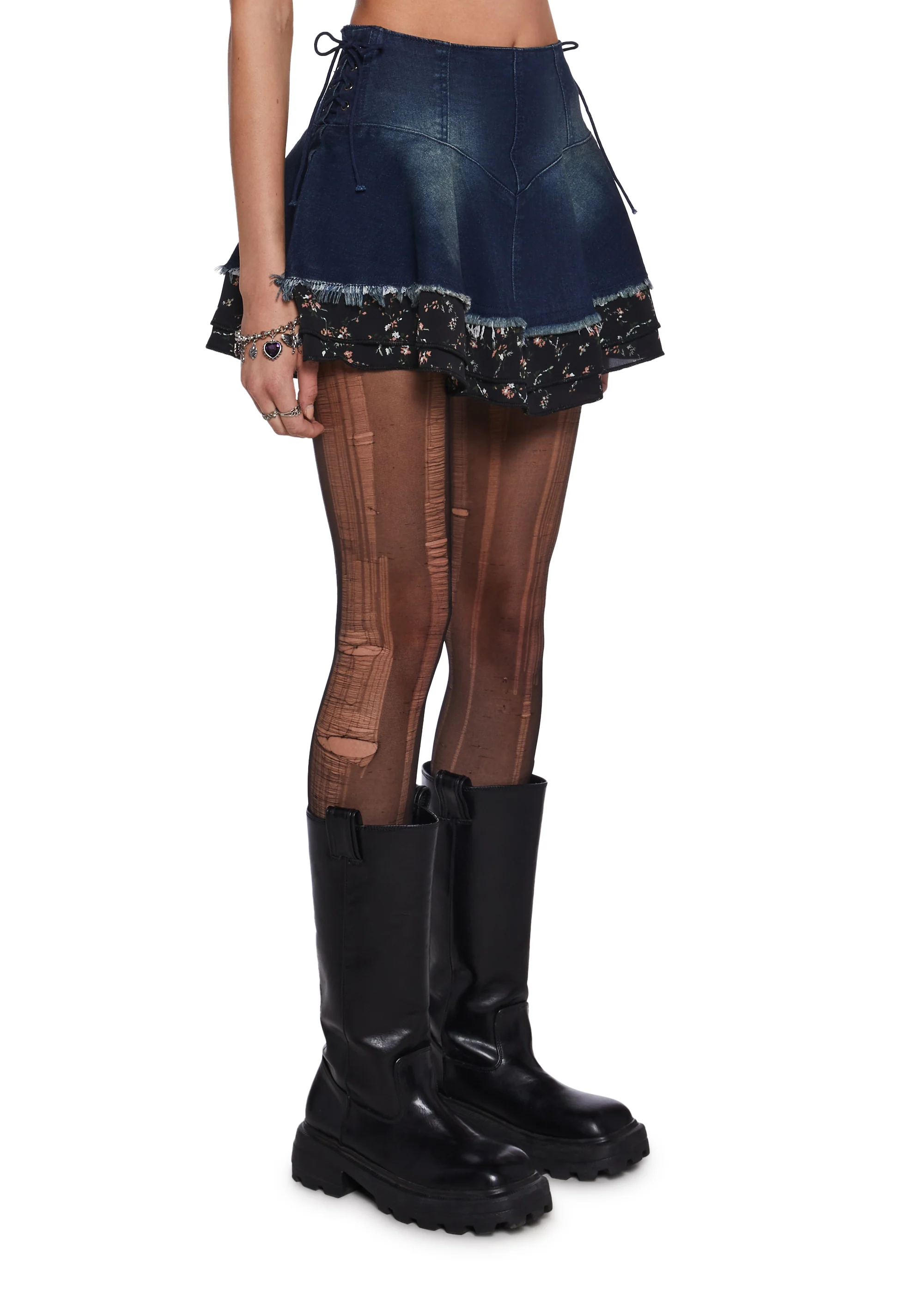 Free Spirit Edge Mini Skirt - Image 4