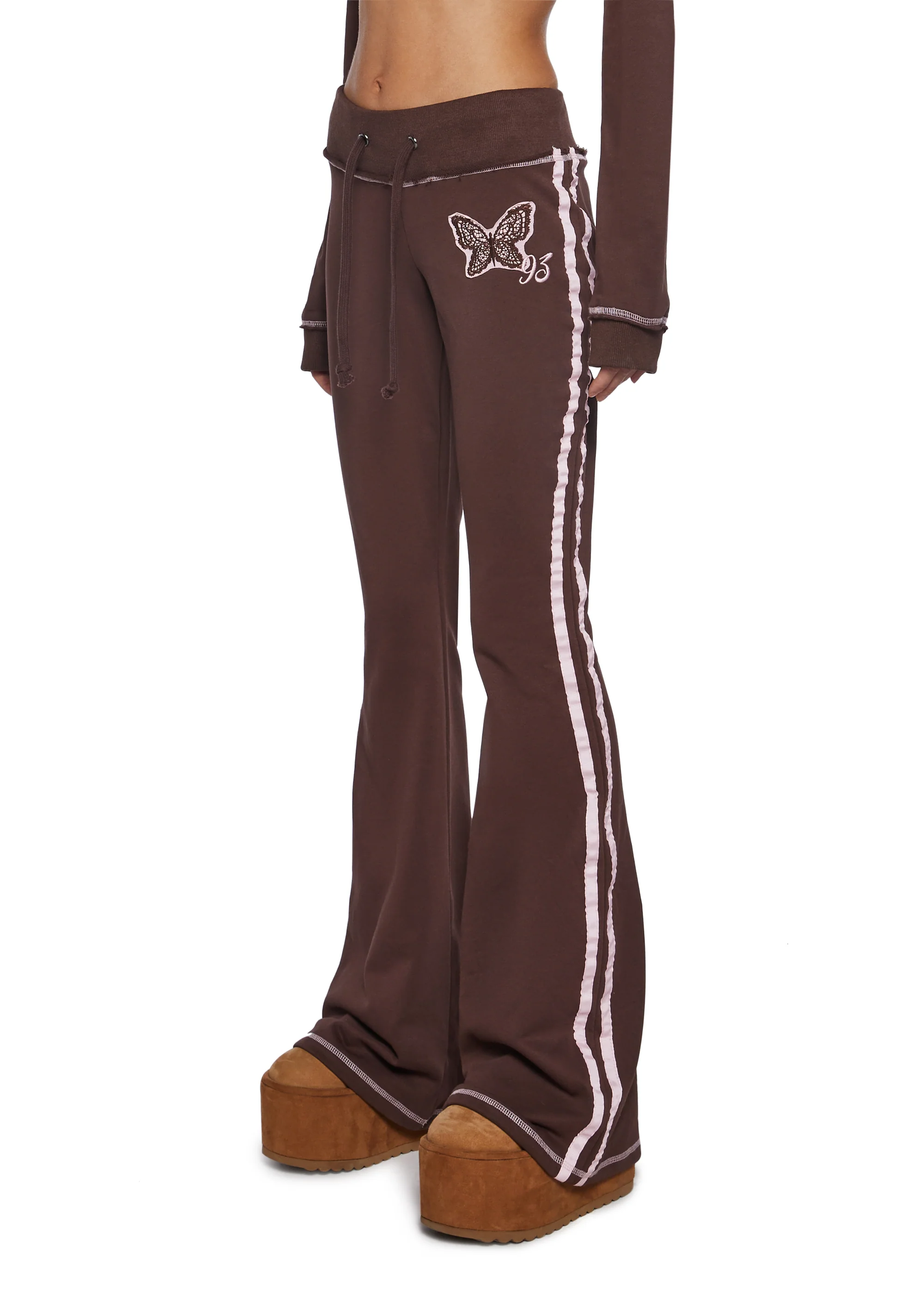 Skater Heart Low Rise Sweatpants - Image 6