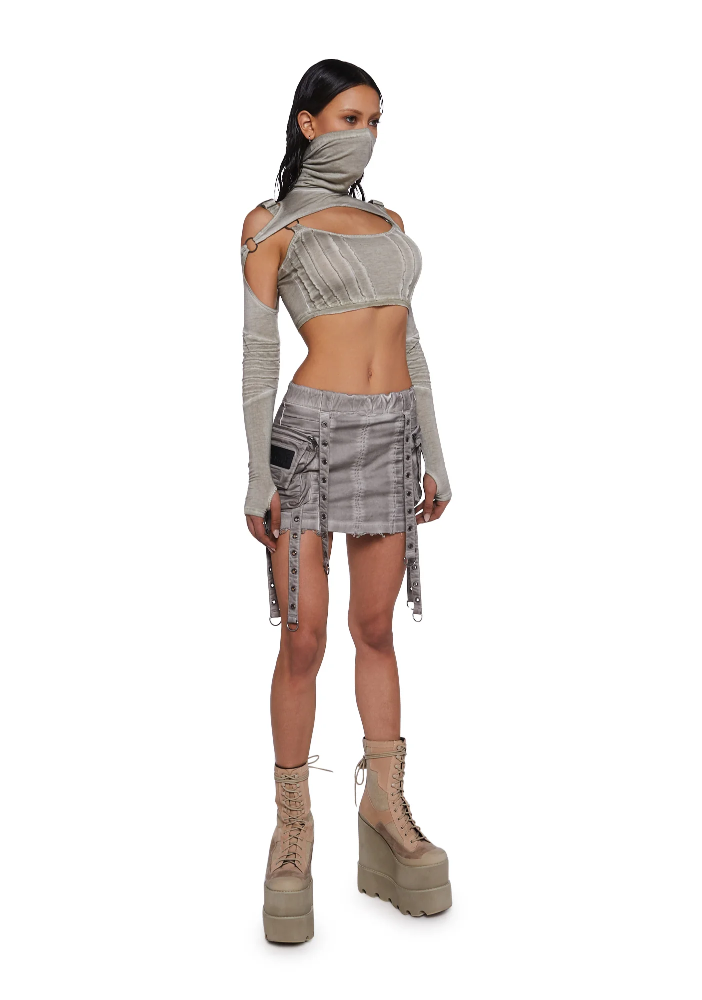 Frequency Bustier With Removable Sleeves - Image 2