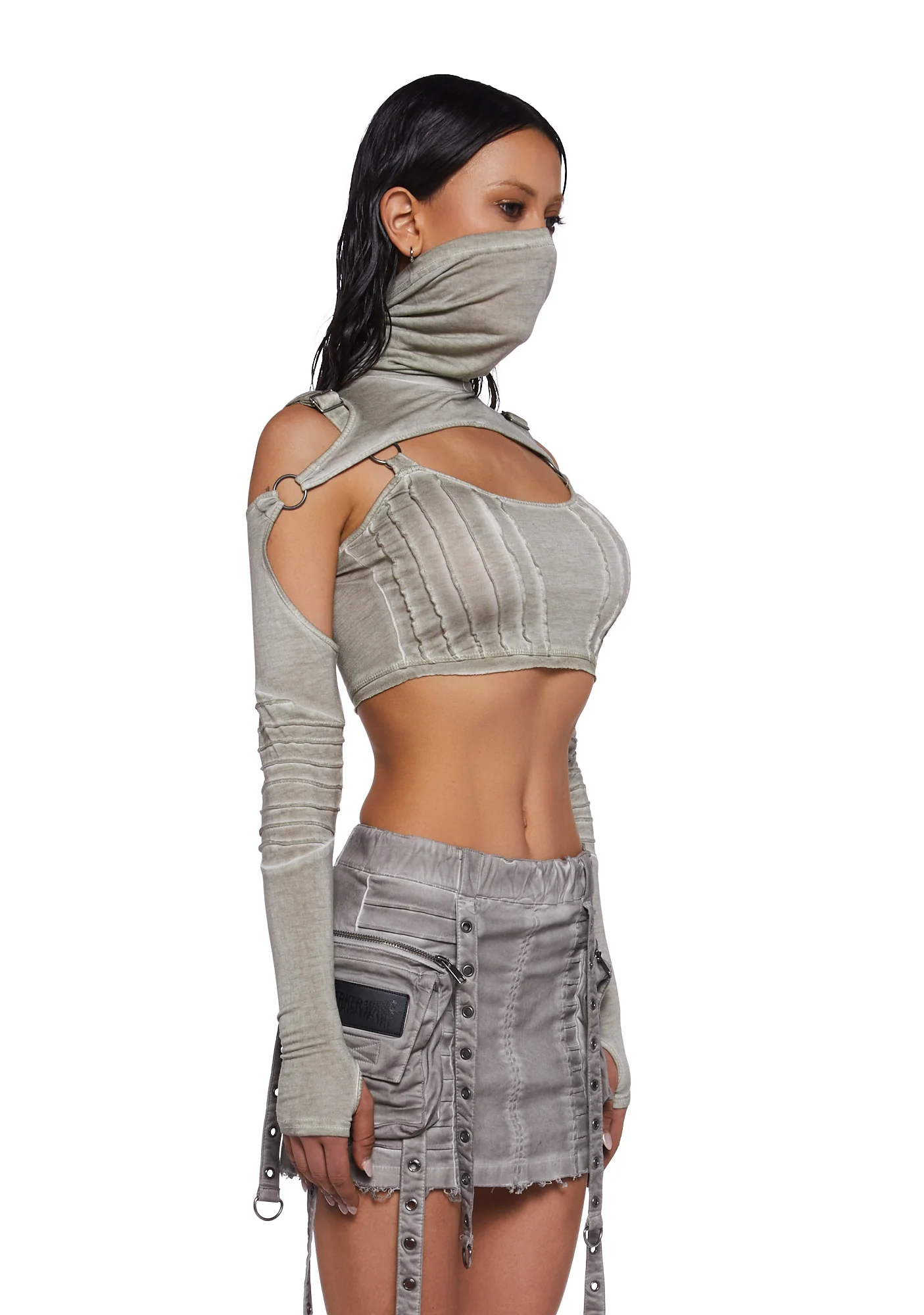 Frequency Bustier With Removable Sleeves - Image 3