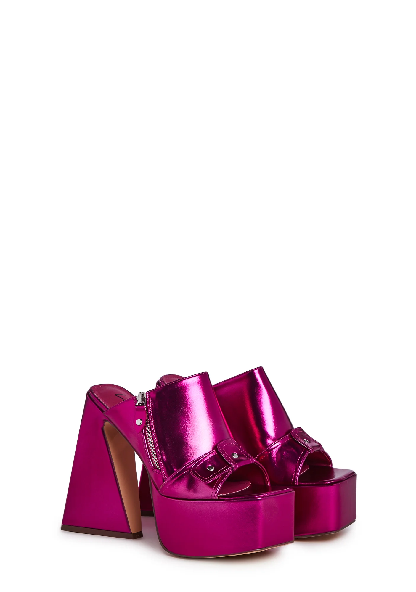 Fresh Block Heels - Pink - Image 3
