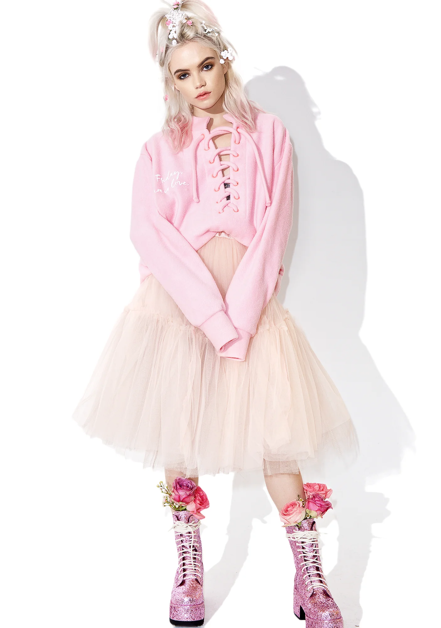 Friday I'm In Love Fleece - Image 3