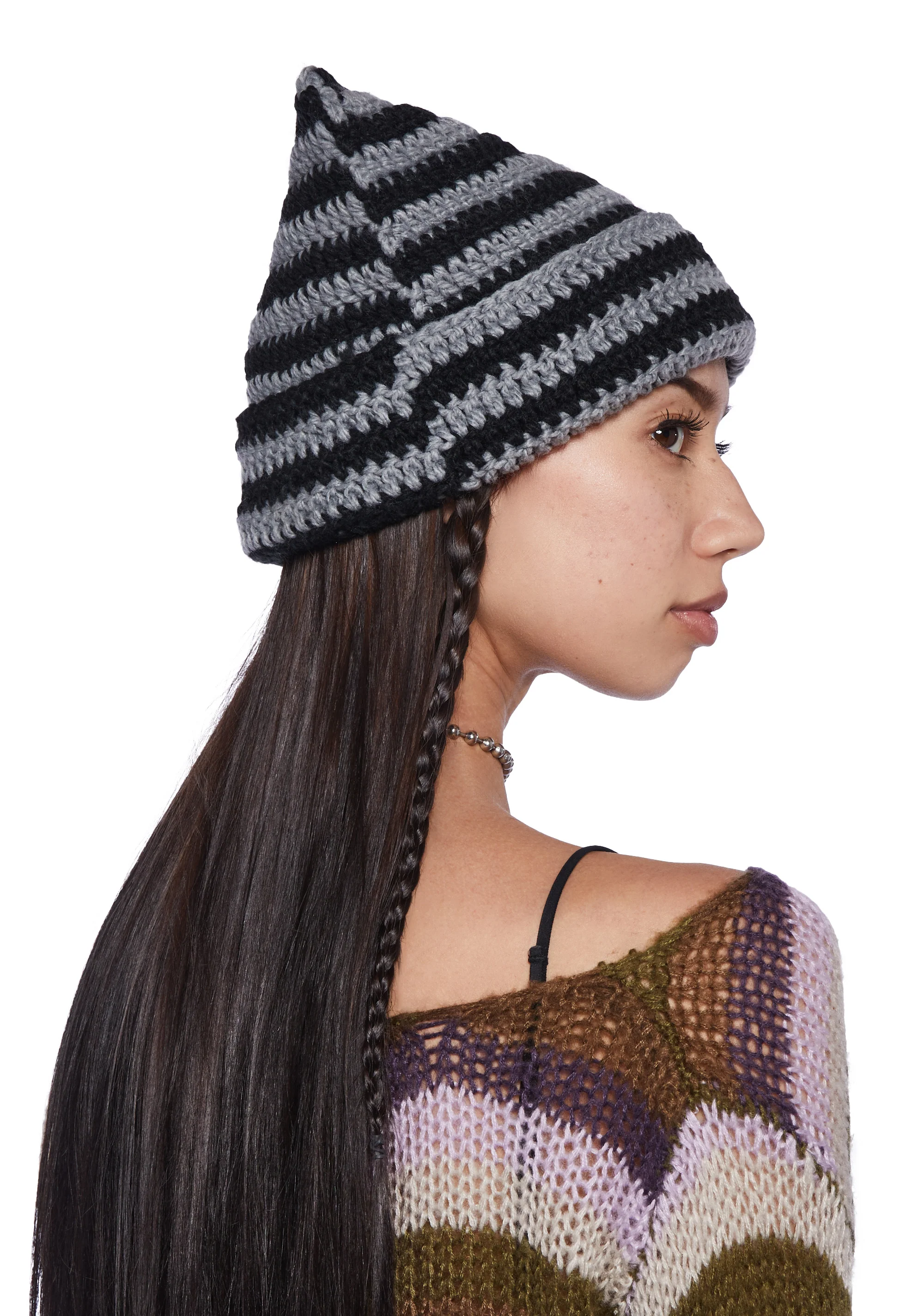 Friendly Persuasion Knit Beanie - Gray - Image 3