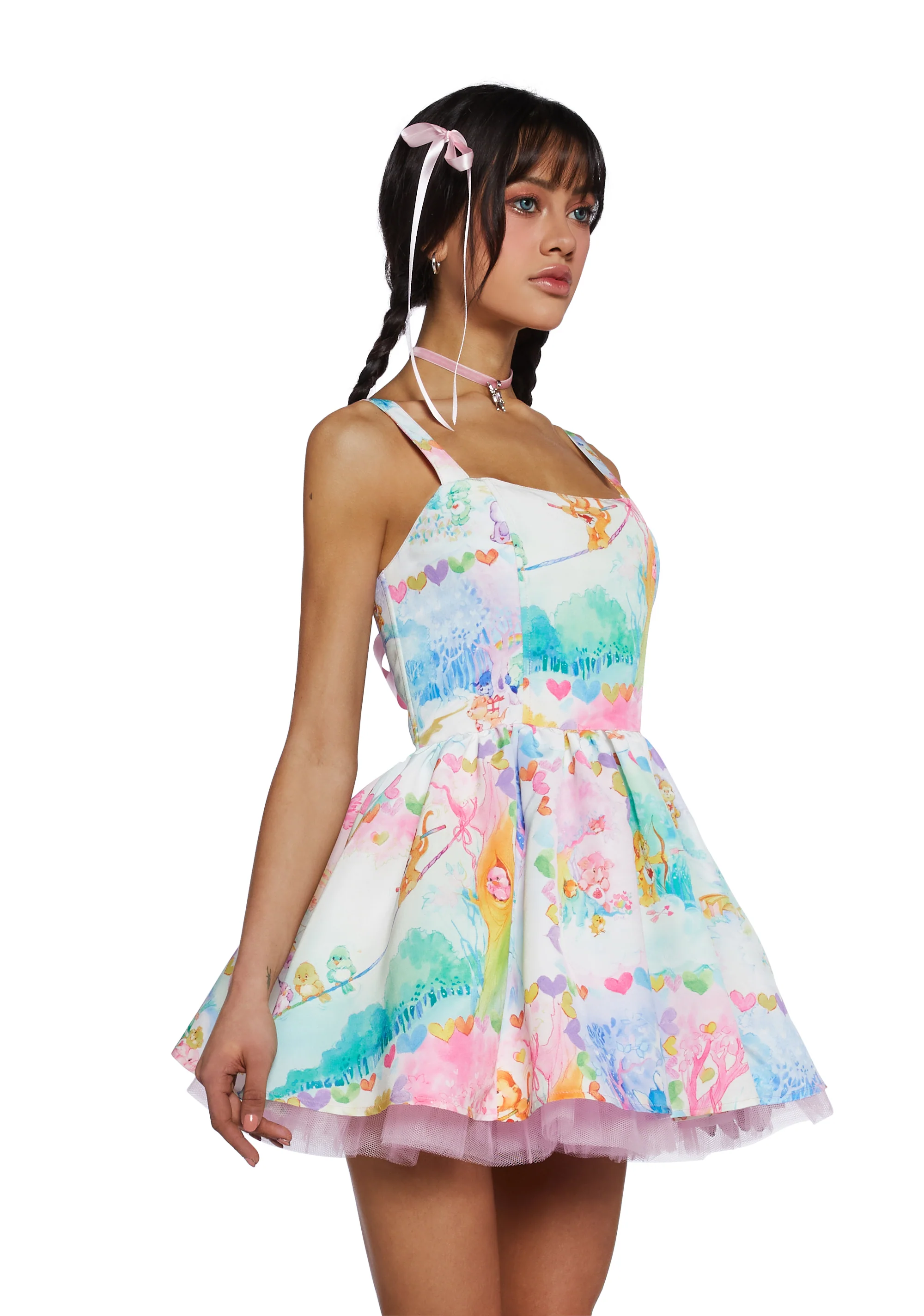 Friendship Forever Corset Babydoll Dress - Image 3