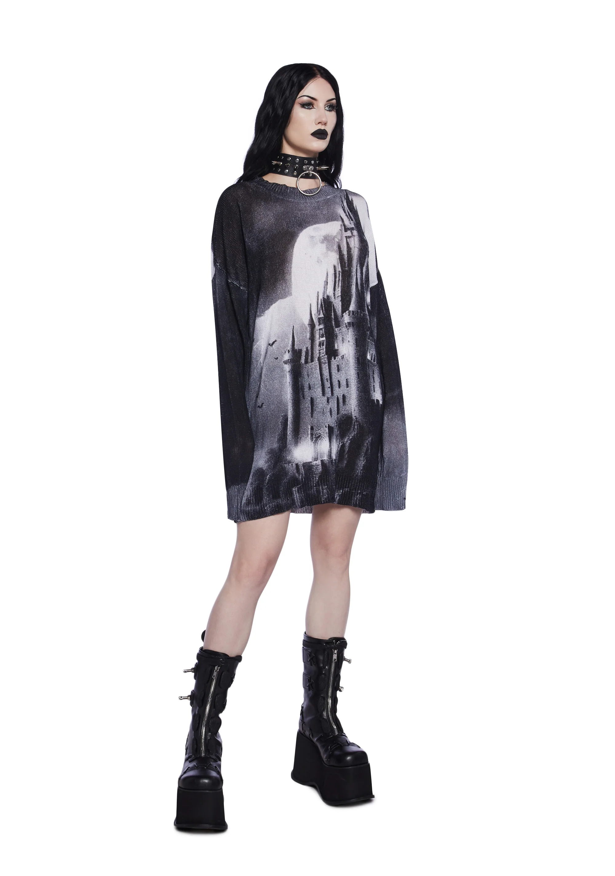Frightful Fantasy Knit Sweater - Image 2