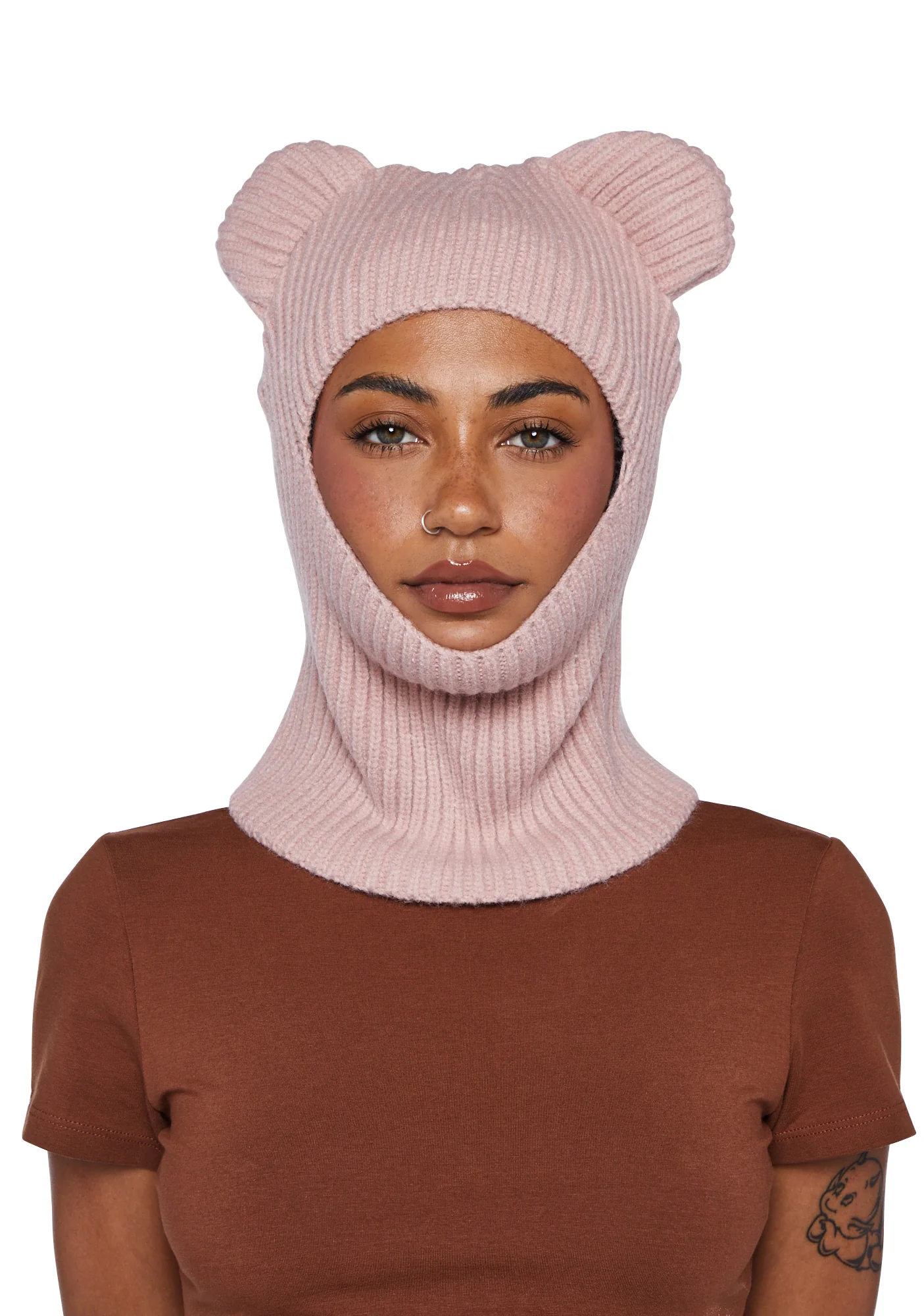 Frosty Paws Ski Mask - Pink - Image 2