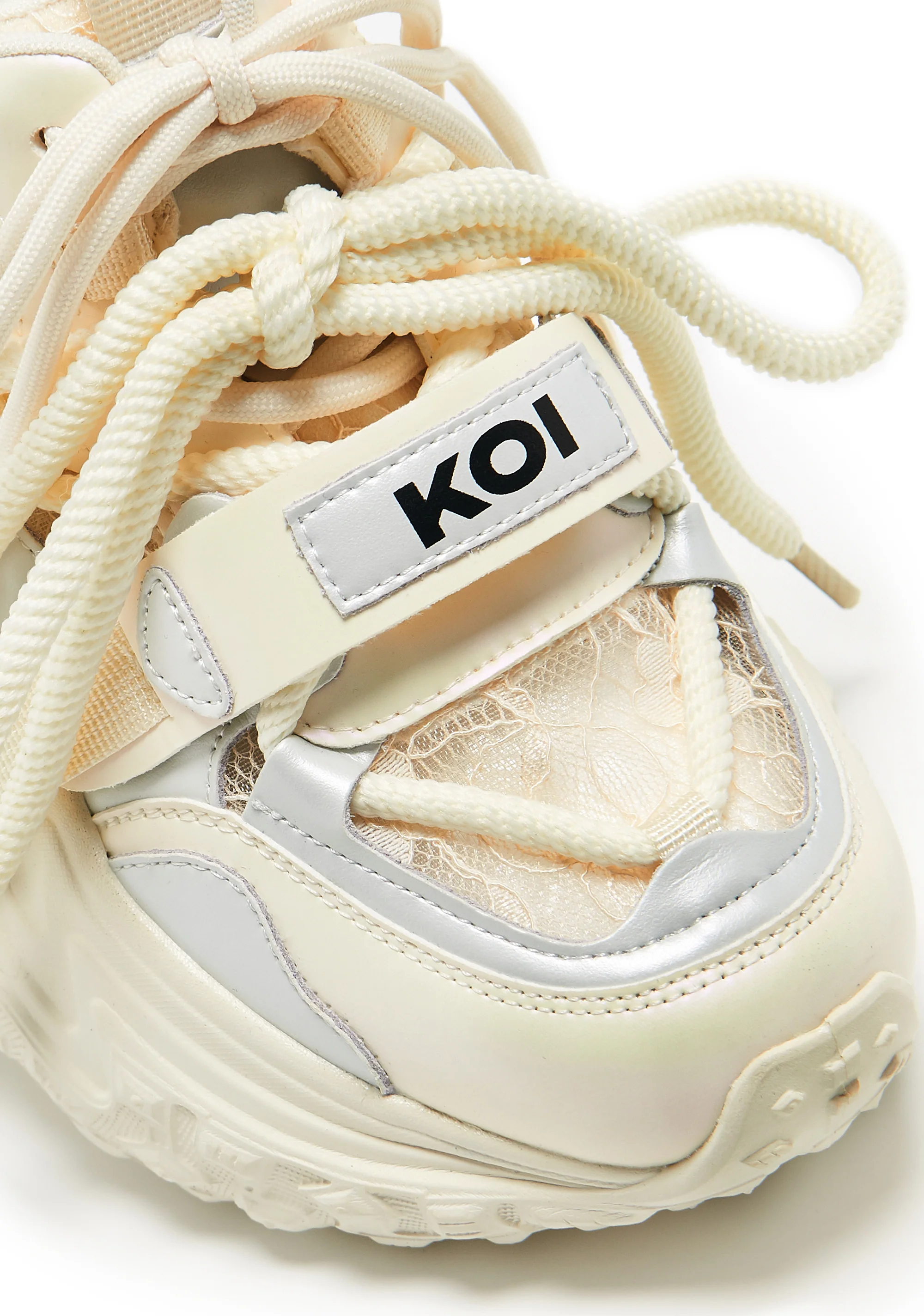 Frozen Shores Mega Chunky Trainers - Vanilla - Image 5