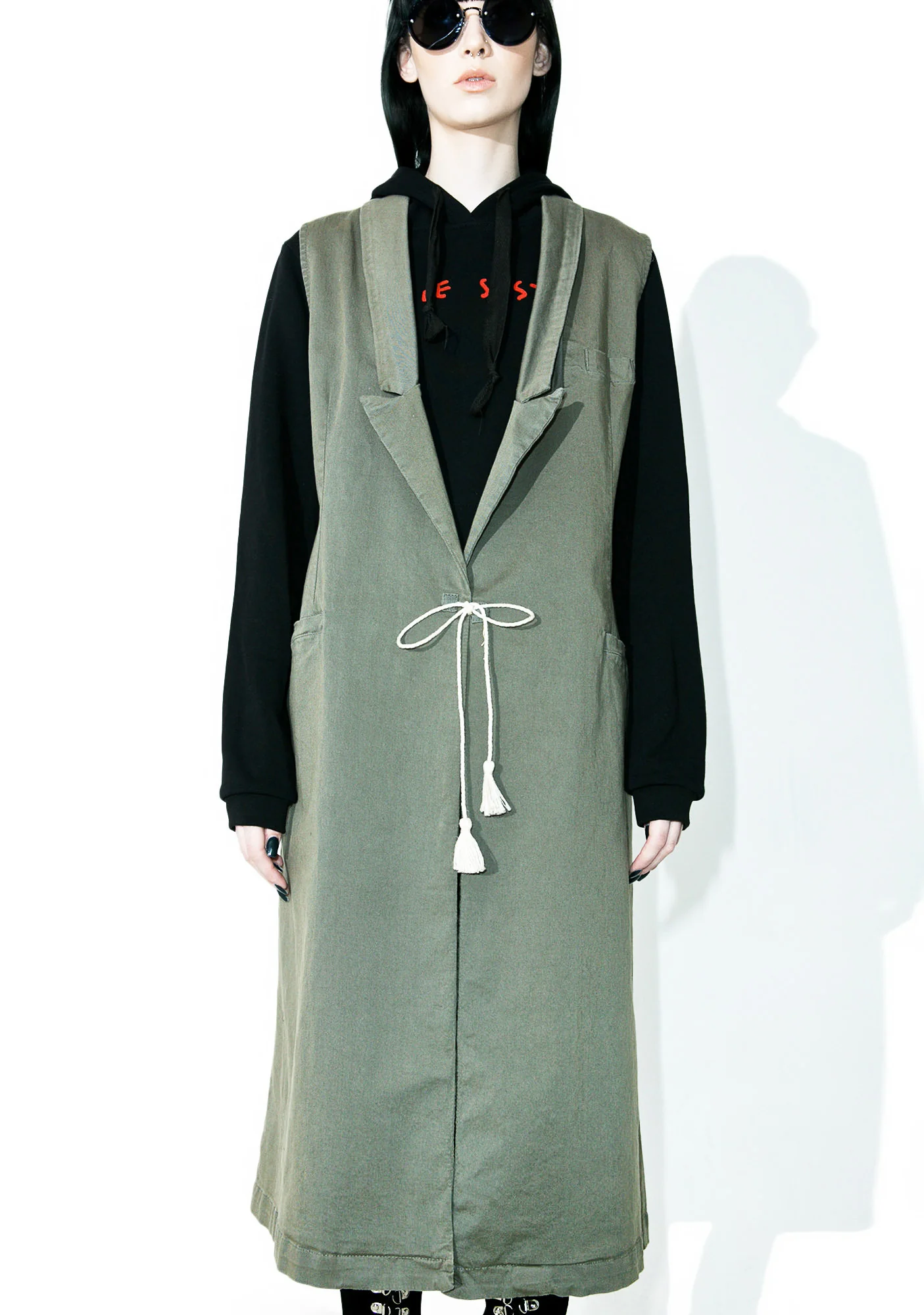 Fuck Le System Long Vest - Image 8