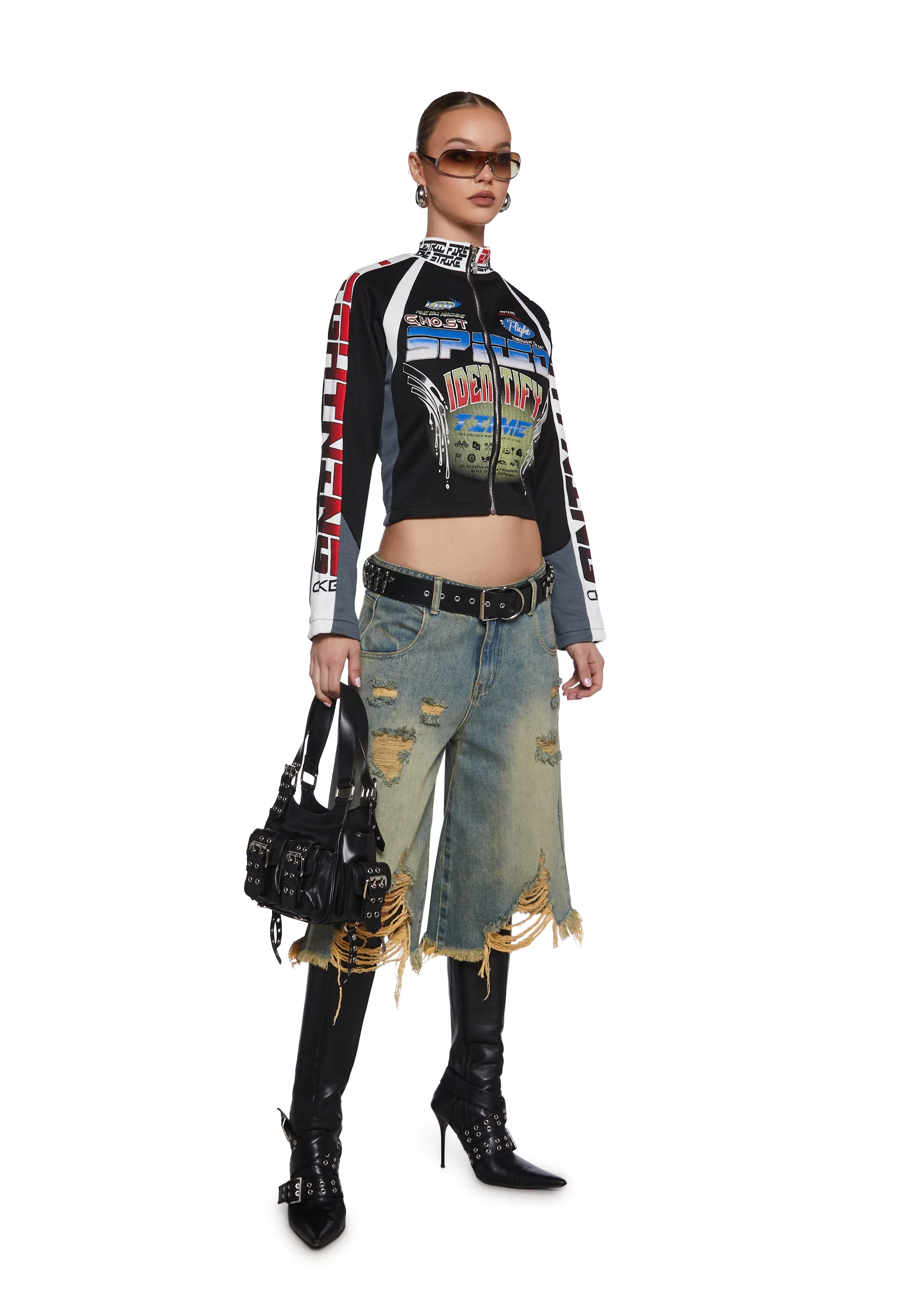Full Throttle Frenzy Moto Jacket - Image 2