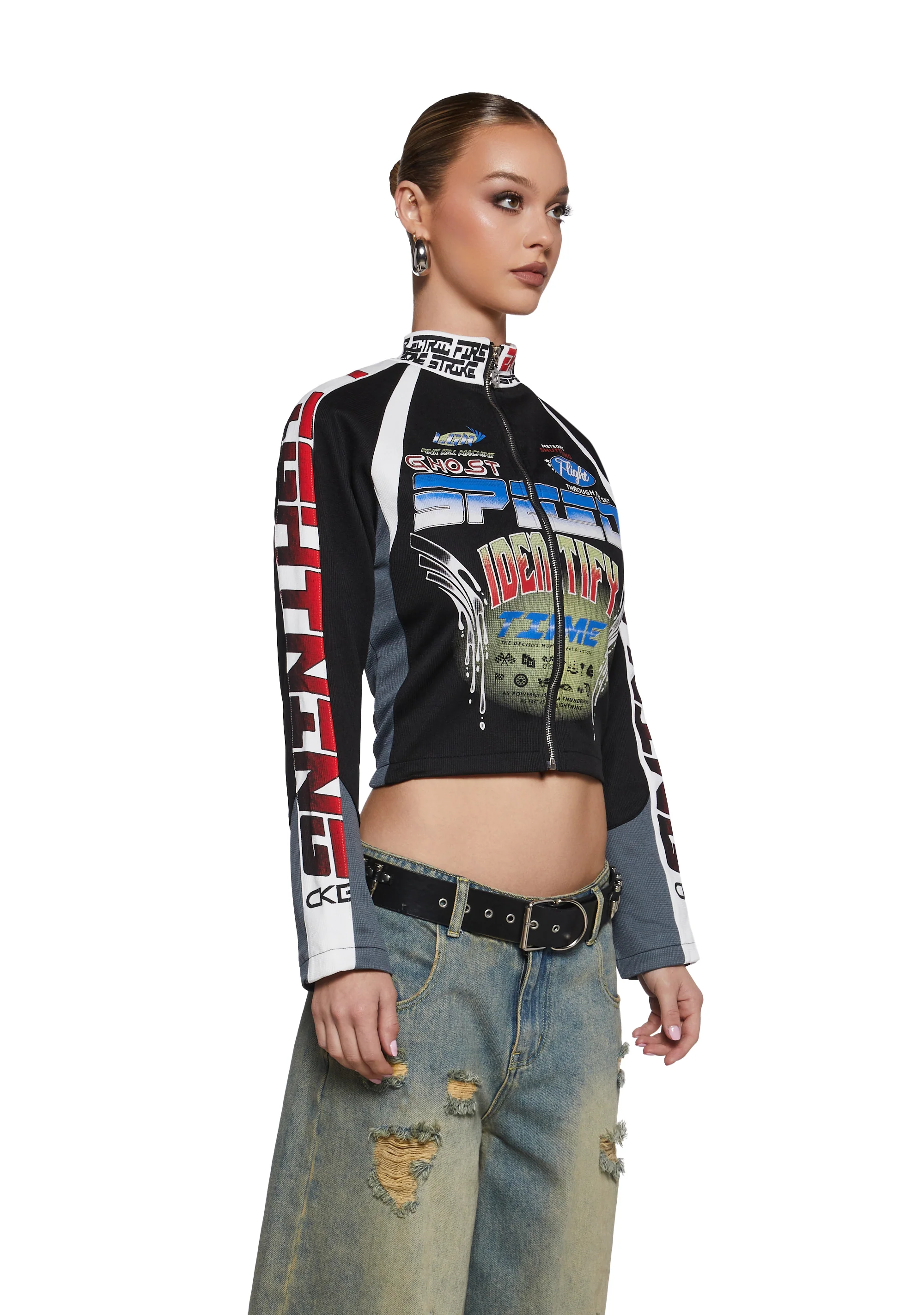 Full Throttle Frenzy Moto Jacket - Image 3