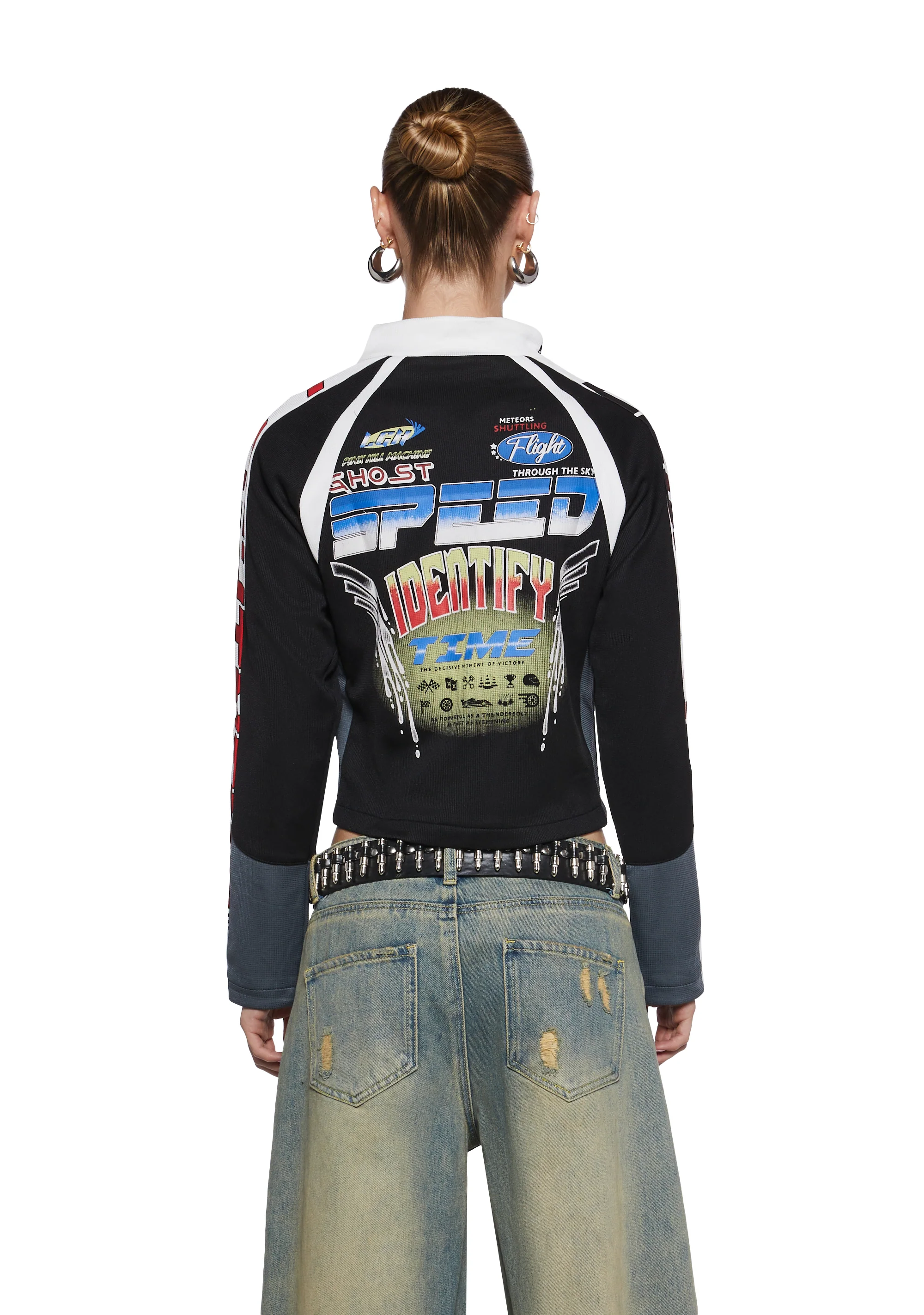 Full Throttle Frenzy Moto Jacket - Image 5