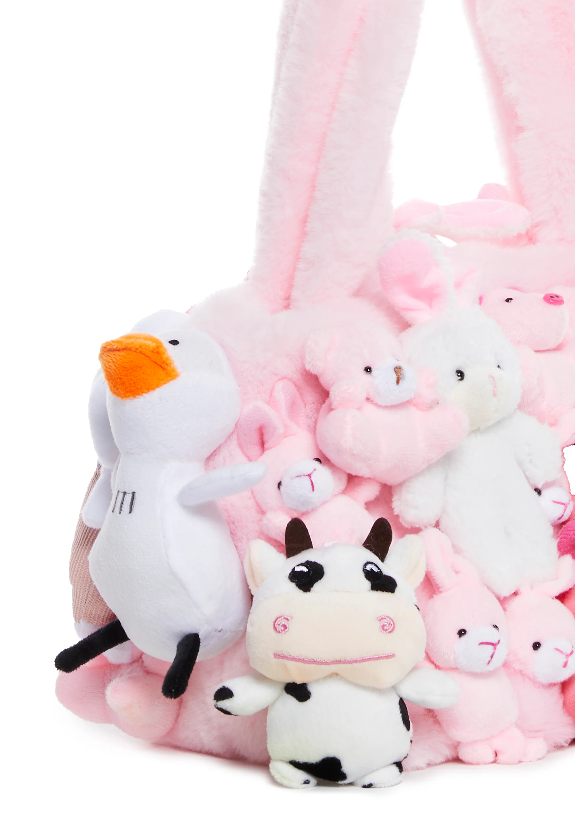 Fun N' Games Plush Tote - Pink - Image 4