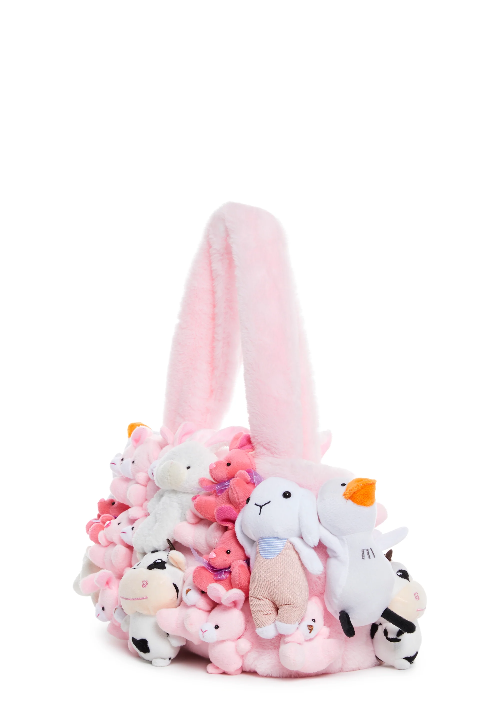 Fun N' Games Plush Tote - Pink - Image 5