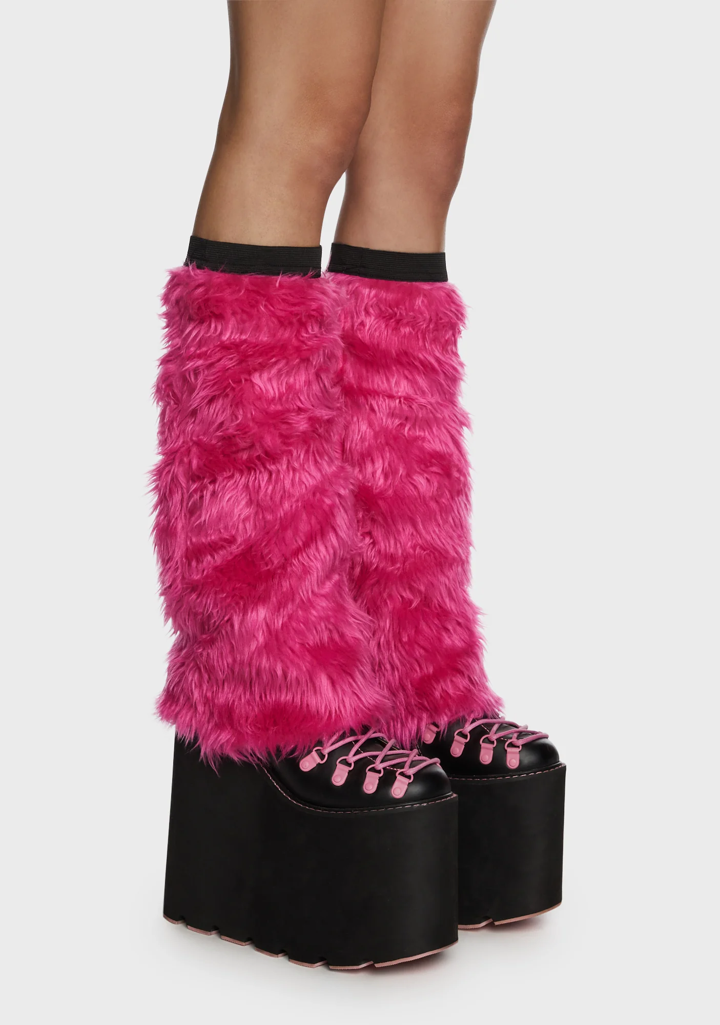 Fun Thrills Leg Warmers - Pink - Image 2