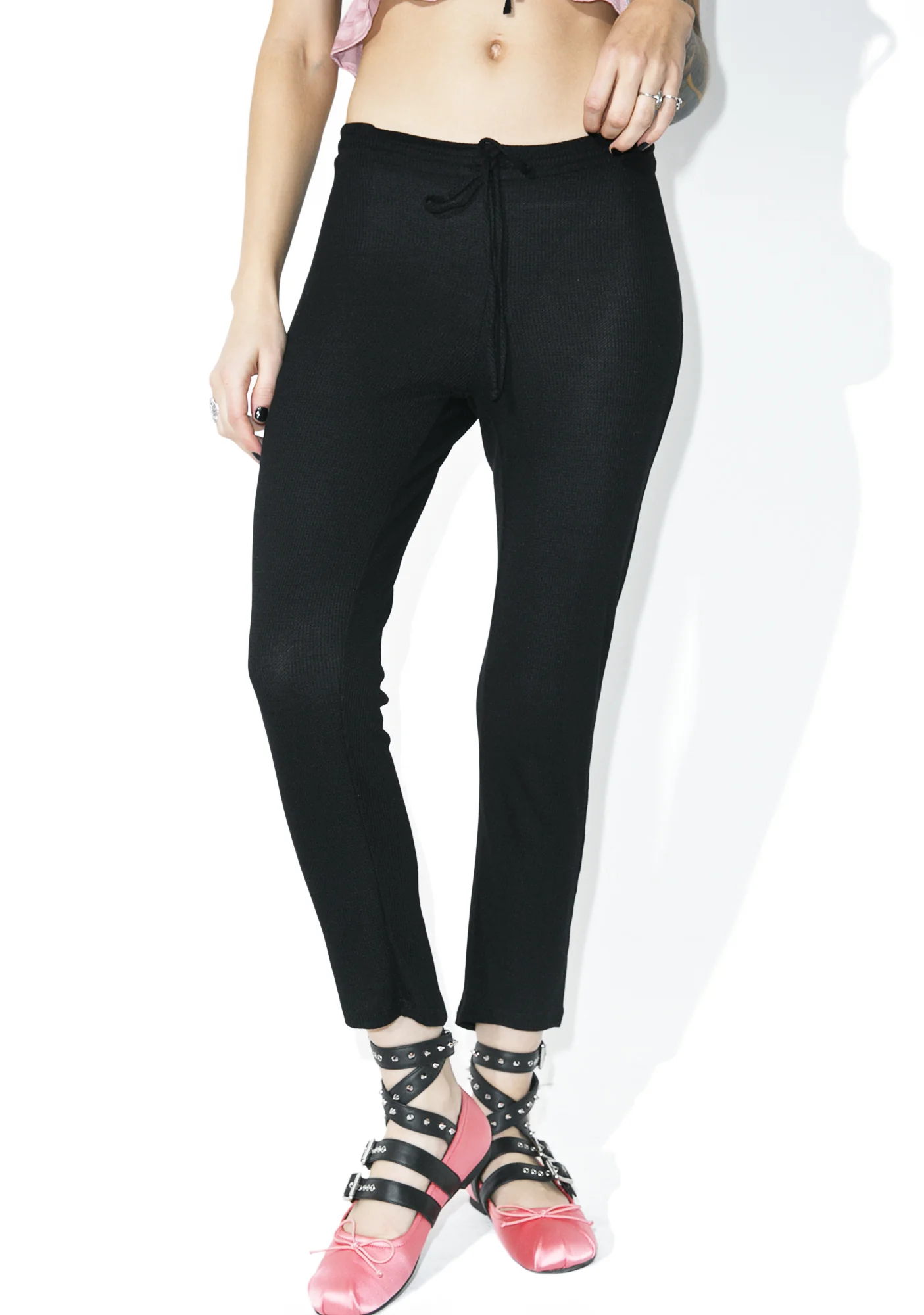 Funny Face Cropped Pants - Image 4