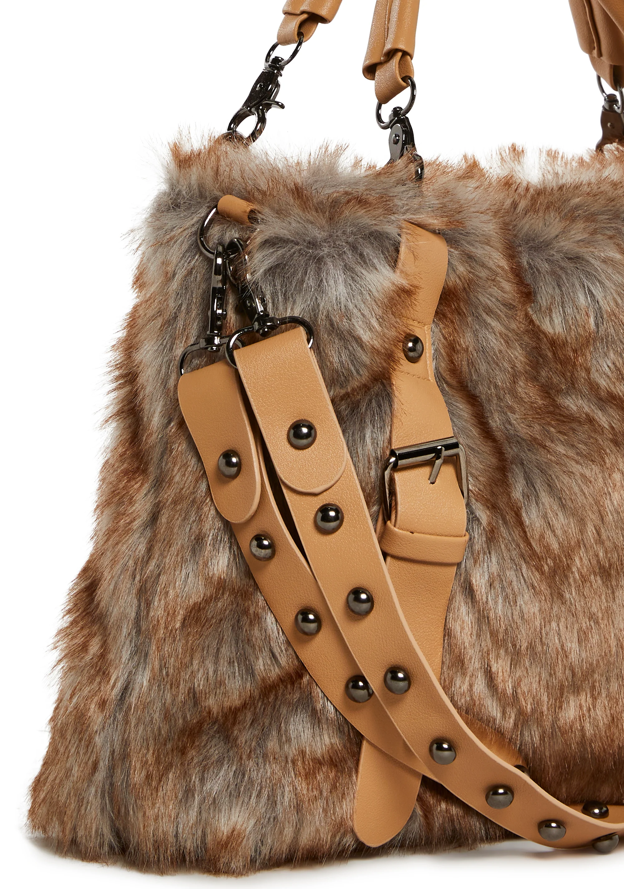 Wild Whisper Faux Fur Handbag - Image 2