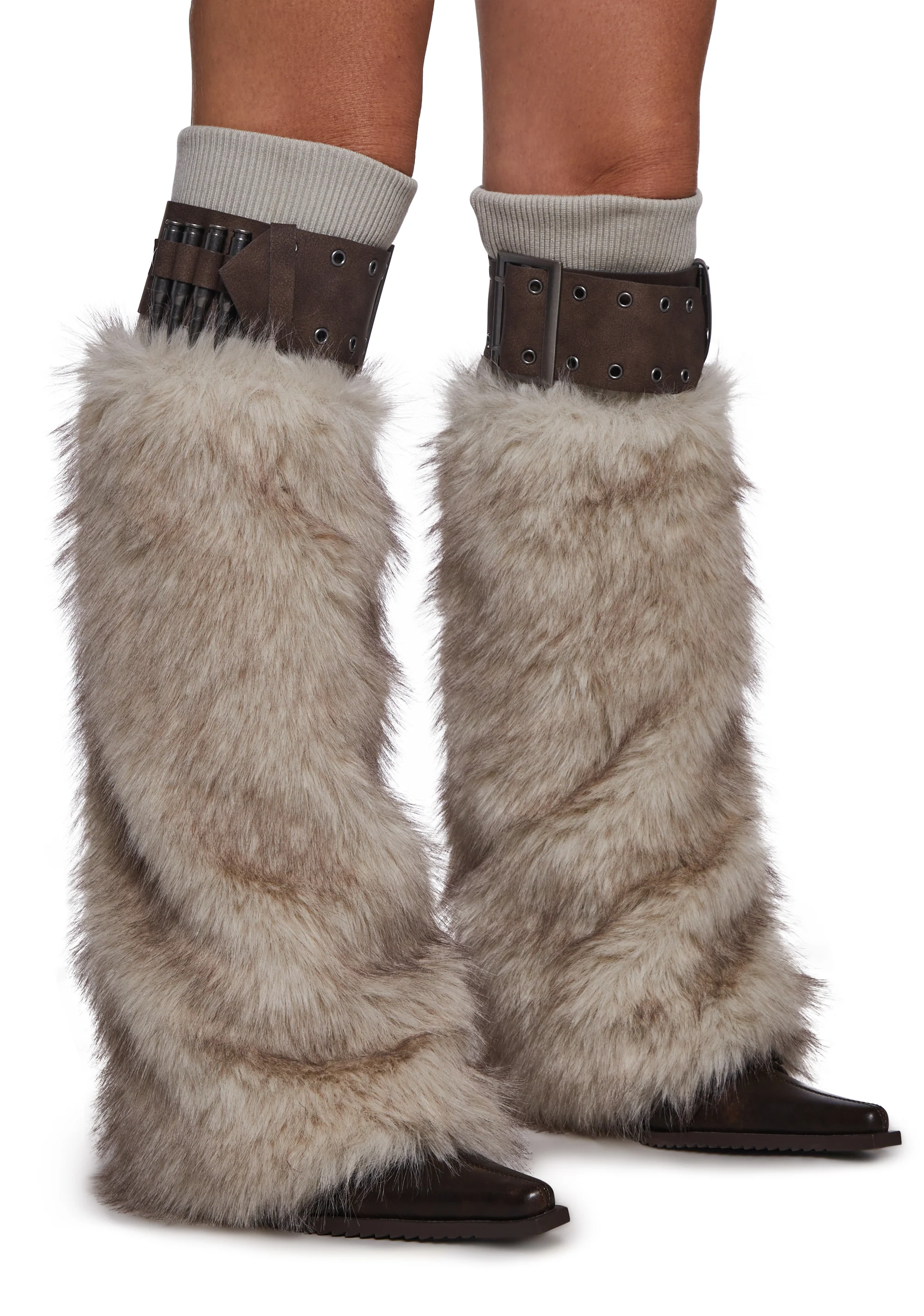 Signal Faux Fur Boot Covers - Image 3