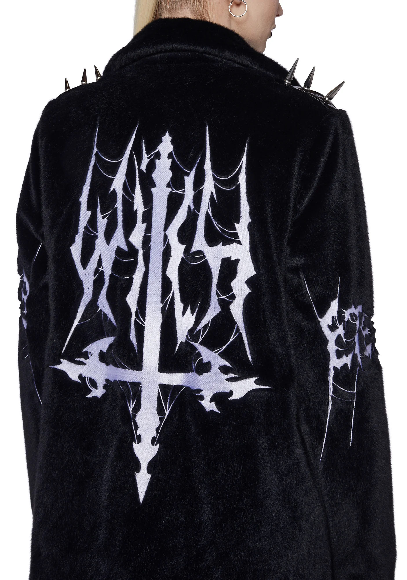 Nocturnal Nirvana Faux Fur Duster - Image 2