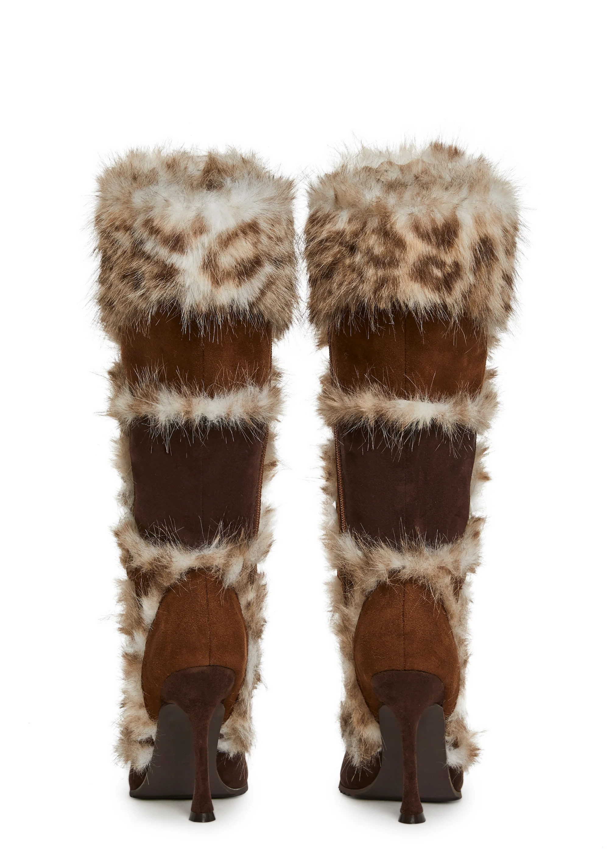 Delightful Kismet Faux Fur Boots - Image 4