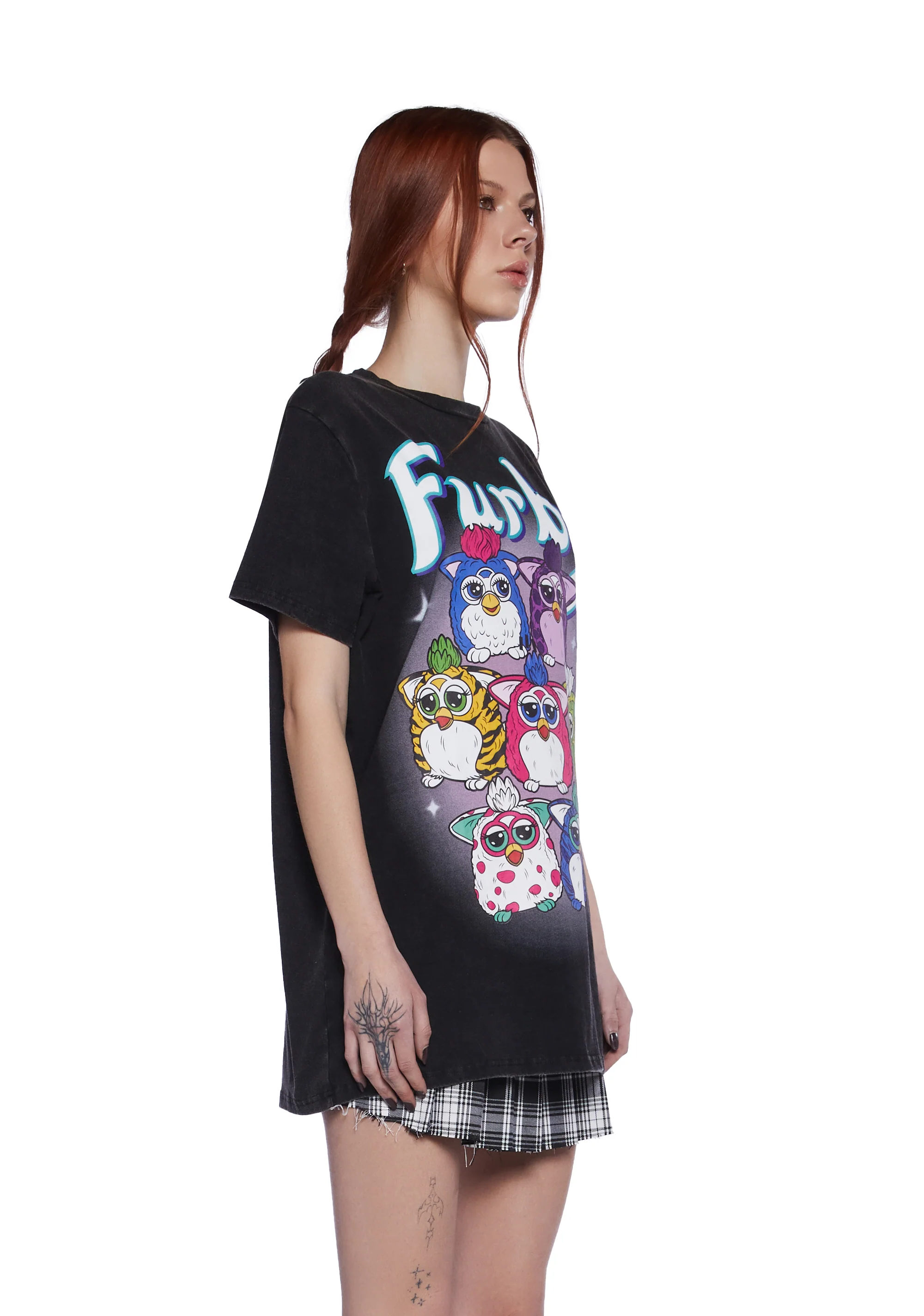 Furry Crew Oversized Tee - Image 2