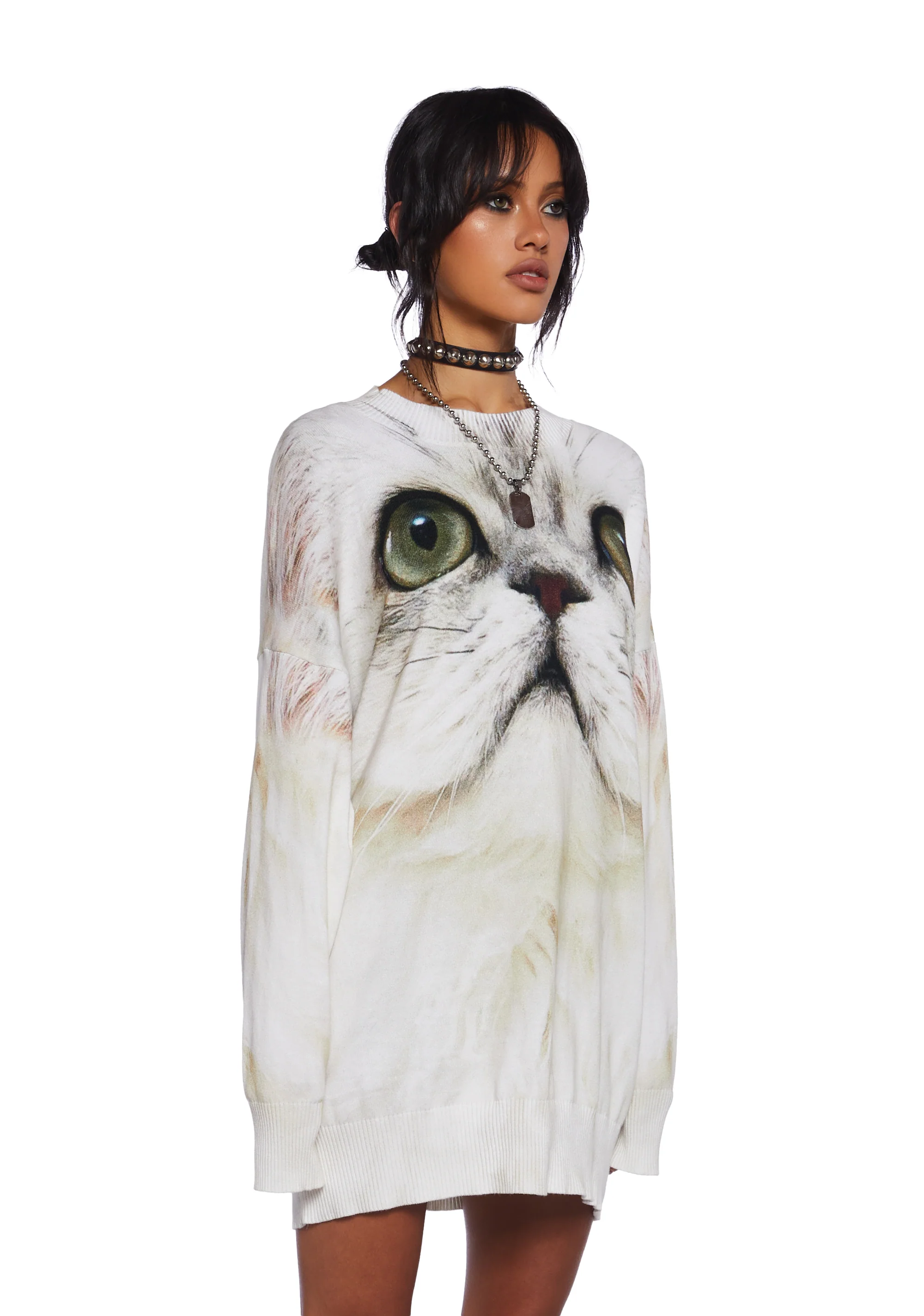Furry Friend Oversized Sweater - Image 4