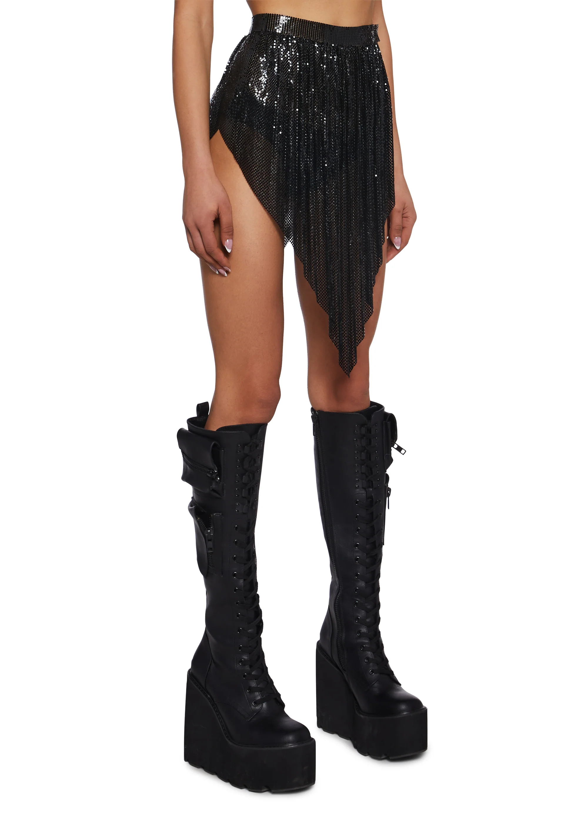 Futurism Flash Mini Skirt - Image 3