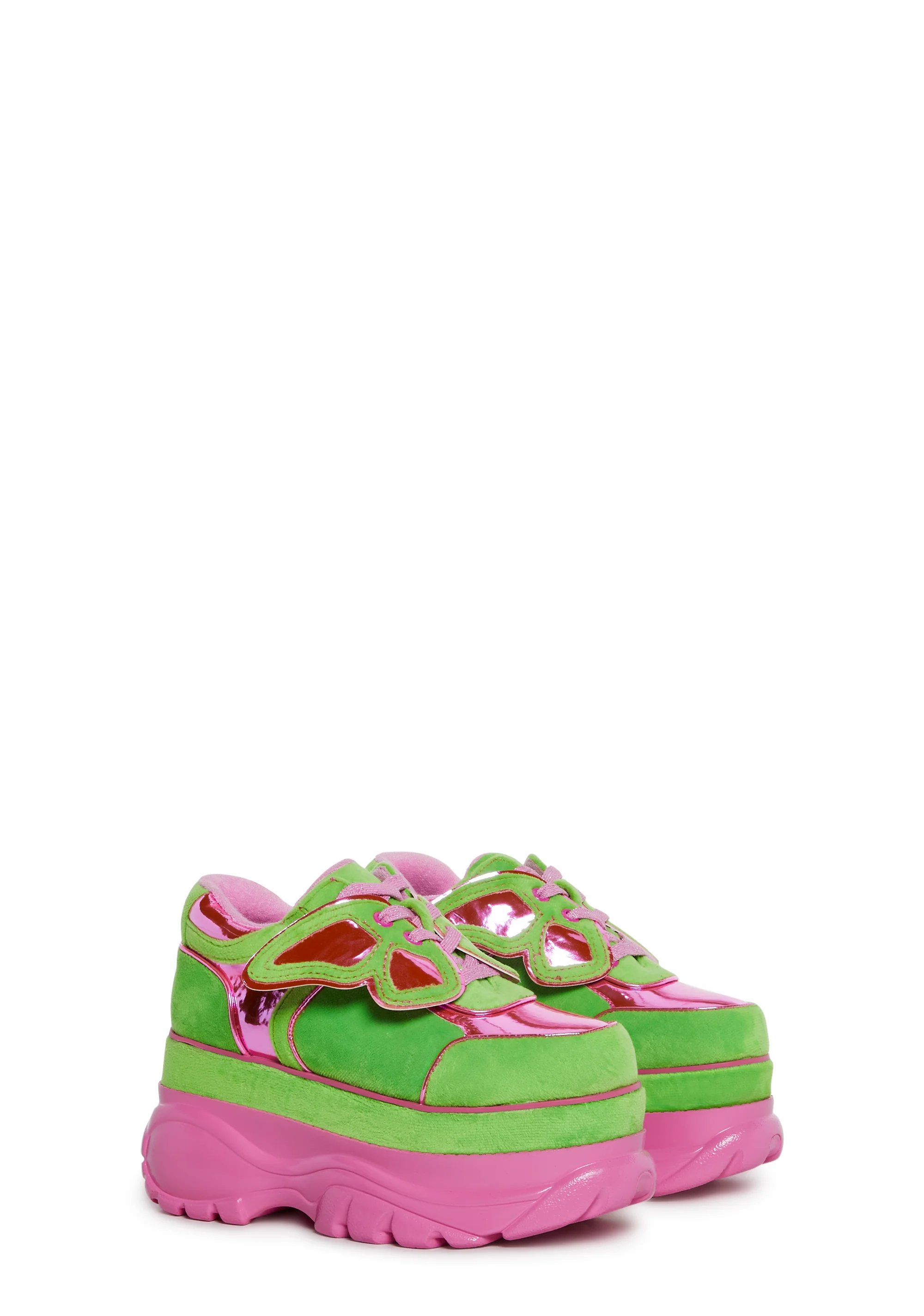 Groovy Butterfly Platform Sneakers - Image 3