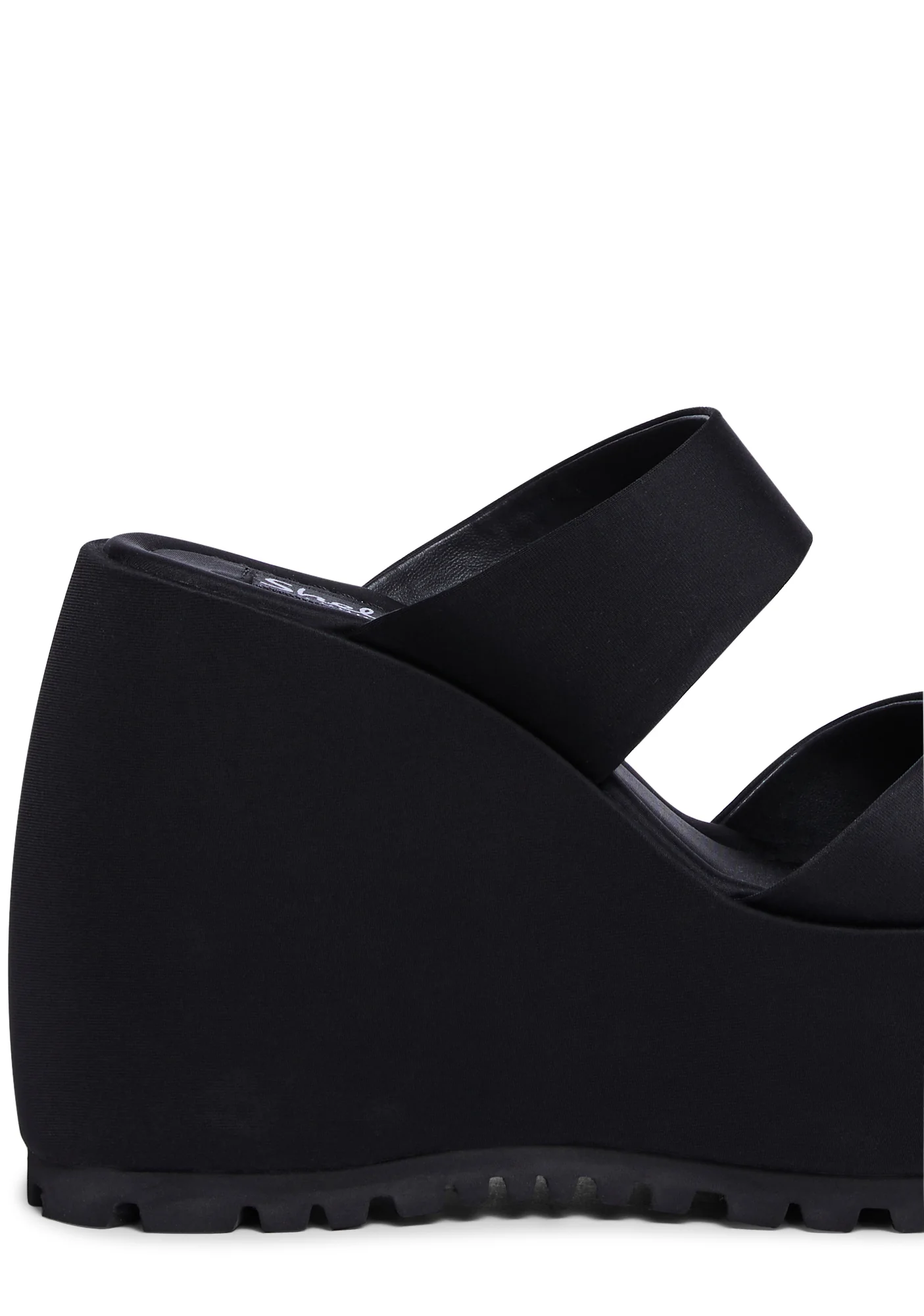 Gabriella Platform Wedge Mules - Image 2