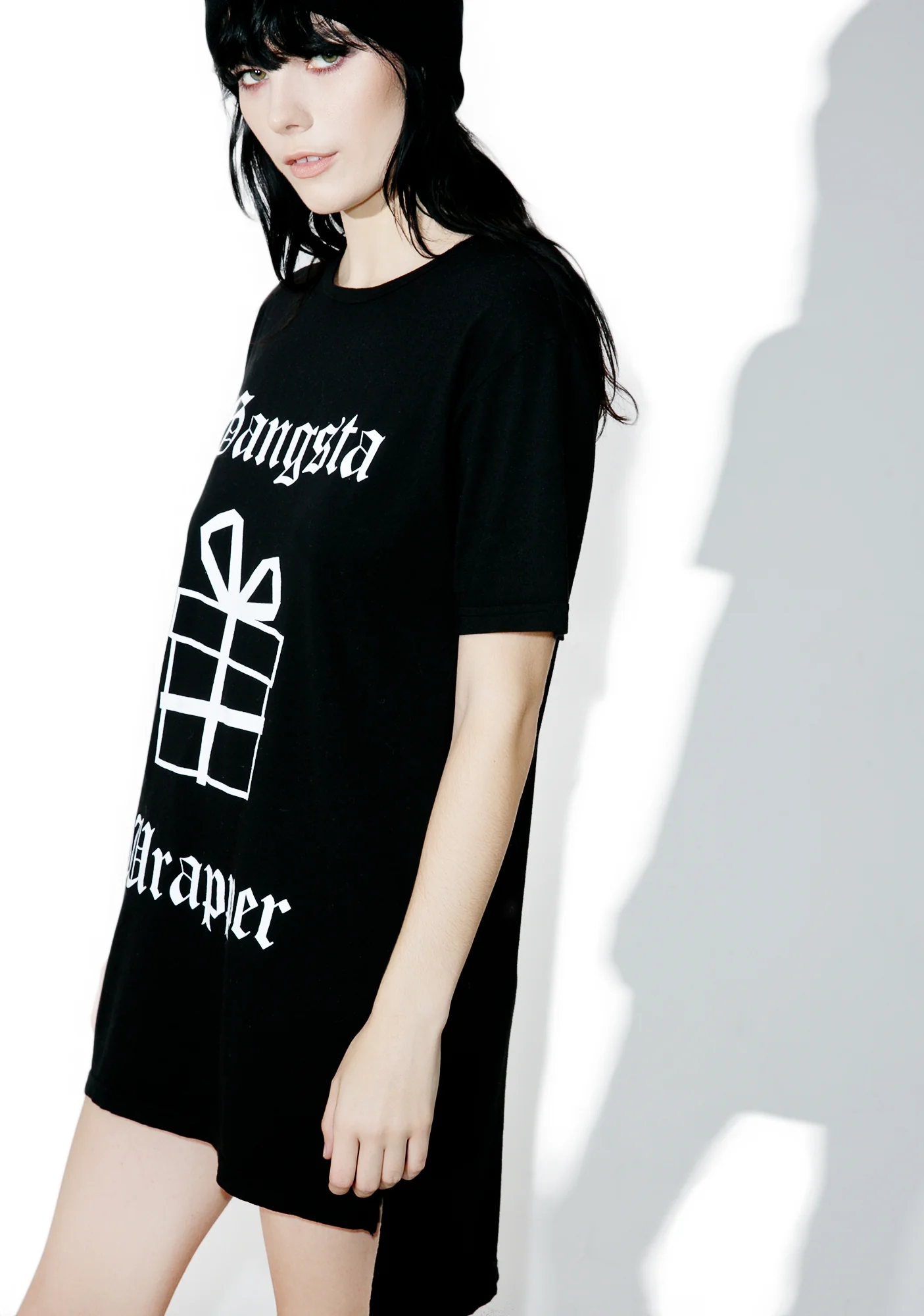 Gangsta Wrapper Hi Lo Tee - Image 3