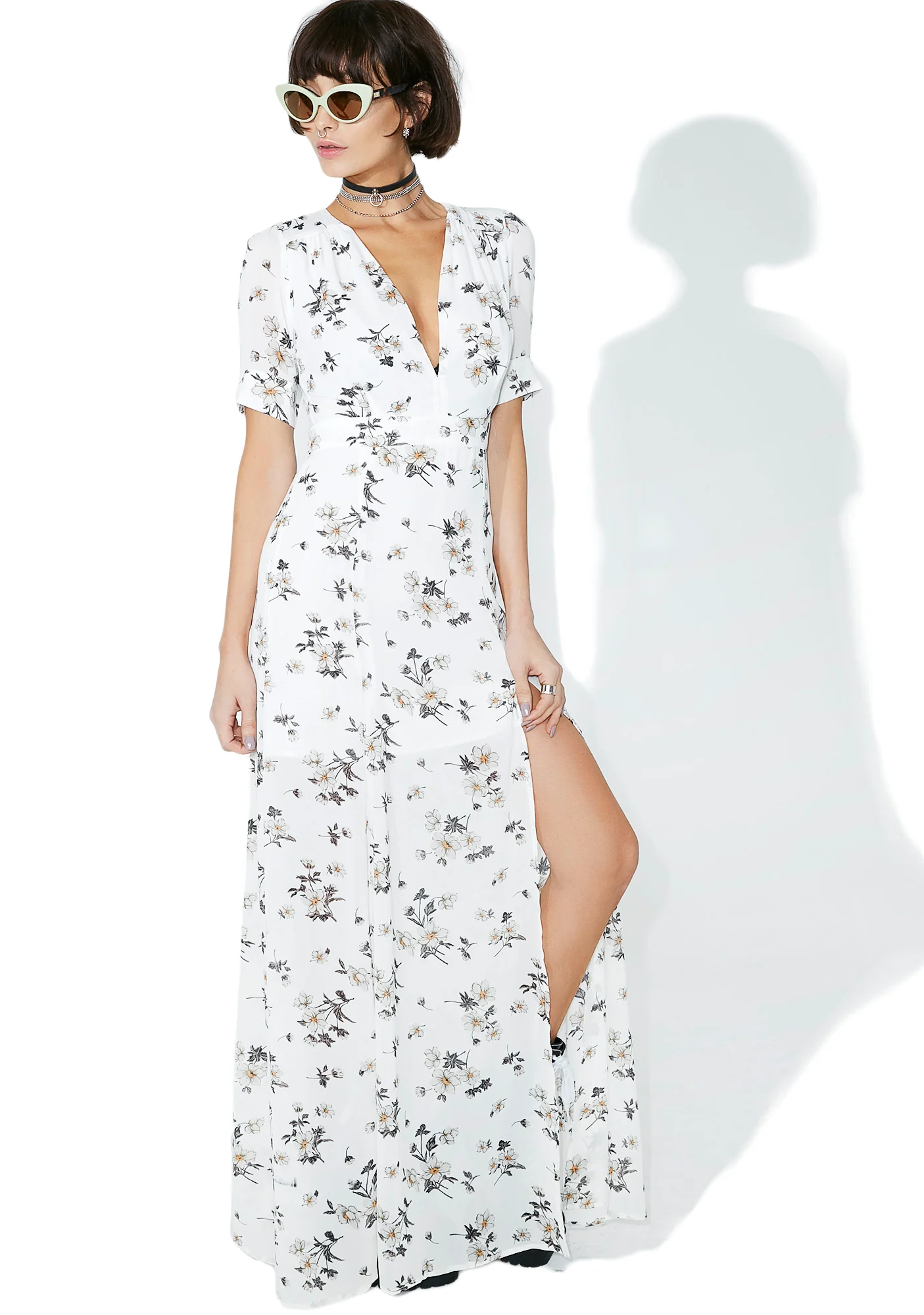 Garden Gal Floral Maxi Dress - Image 5
