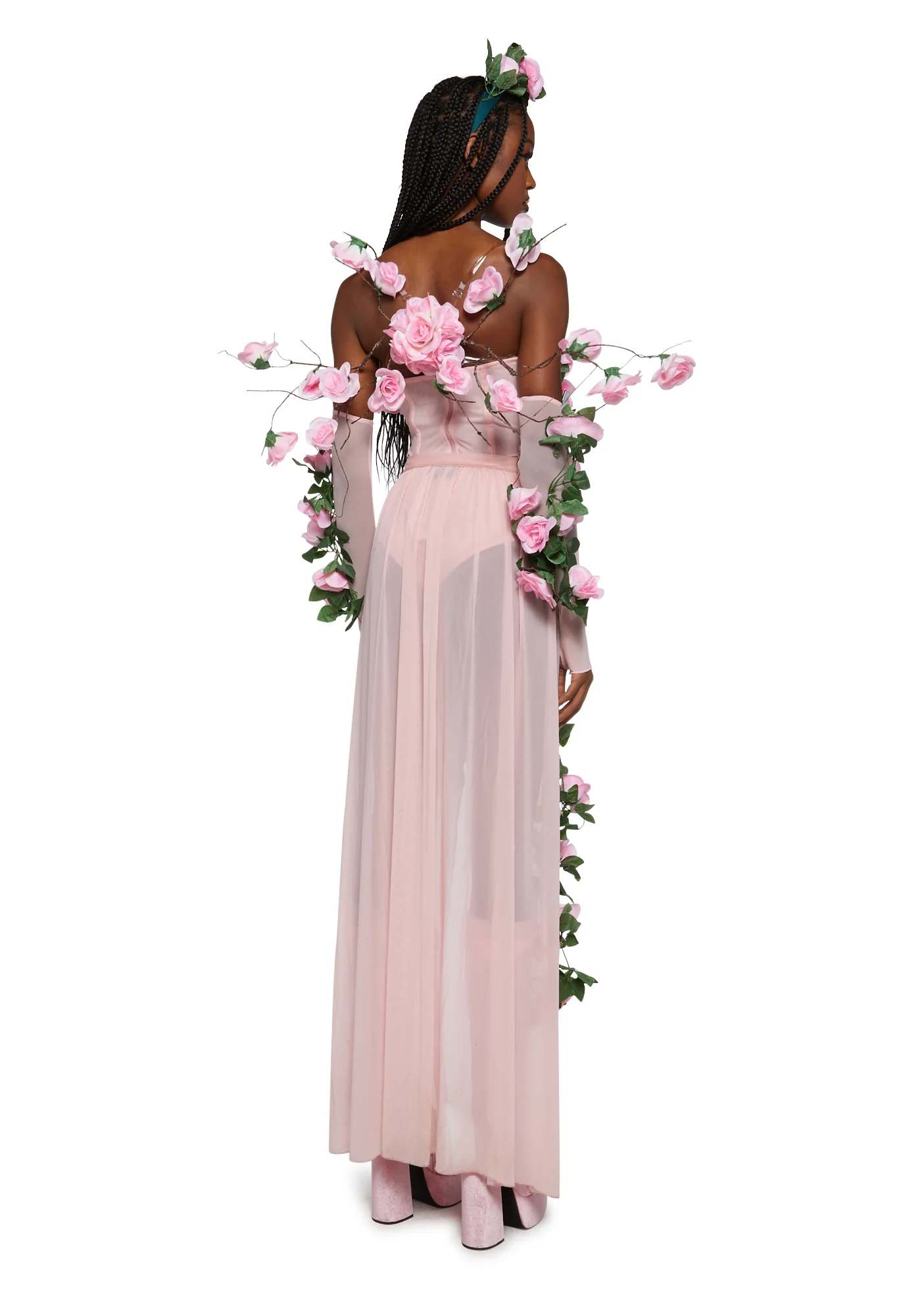 Garden Goddess Rose Nymph Wings - Image 6
