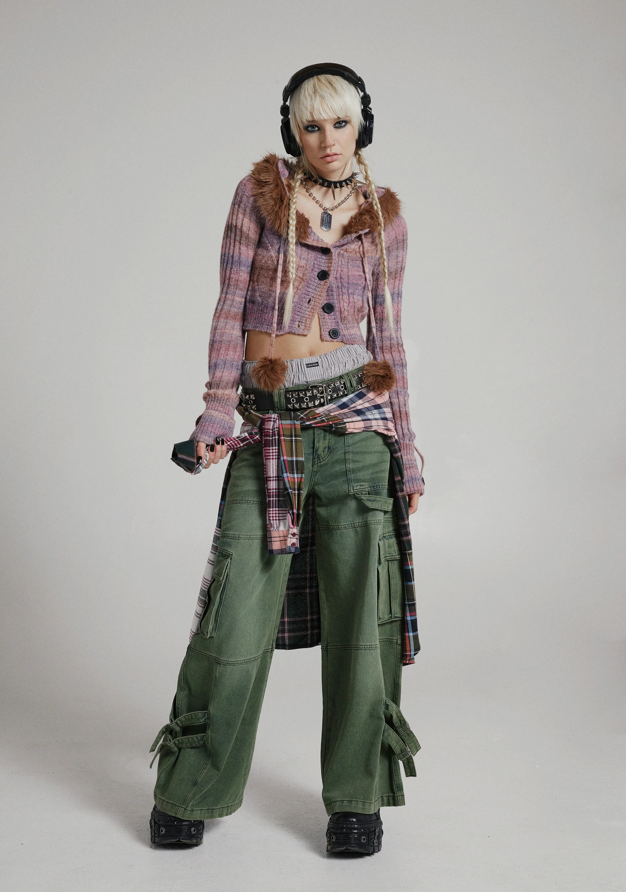 Get A Life Wide Leg Cargo Pants - Image 6